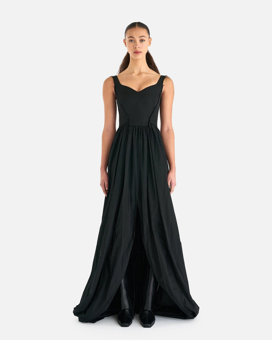 Marni Women Dresses Taffeta Dress in Black