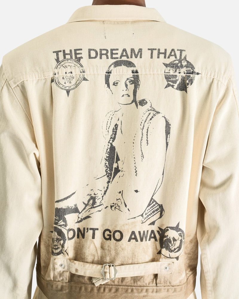 Enfants Riches Deprimes Men's Jackets "The Dream That Won't Go Away" Jacket in White