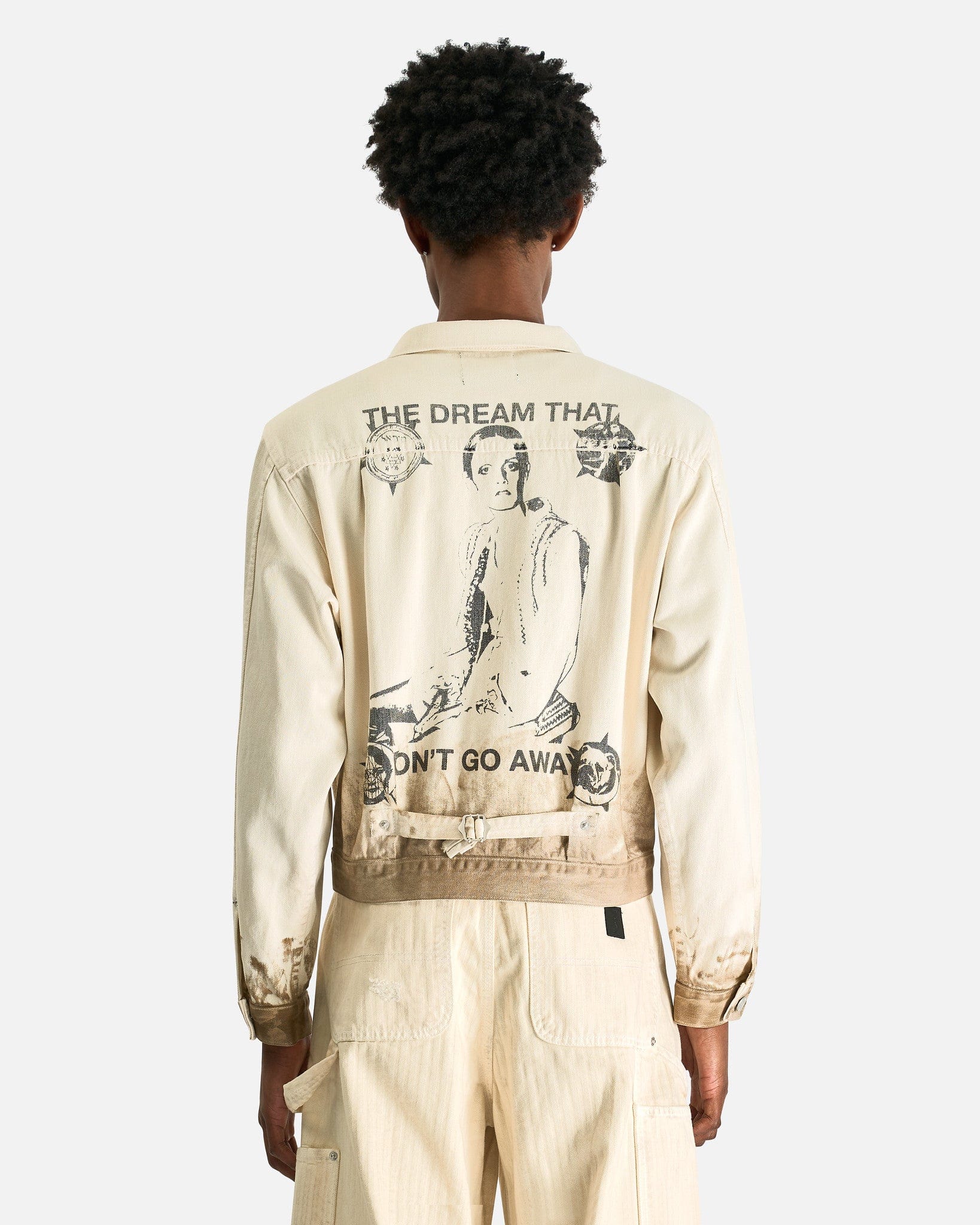 Enfants Riches Deprimes Men's Jackets "The Dream That Won't Go Away" Jacket in White