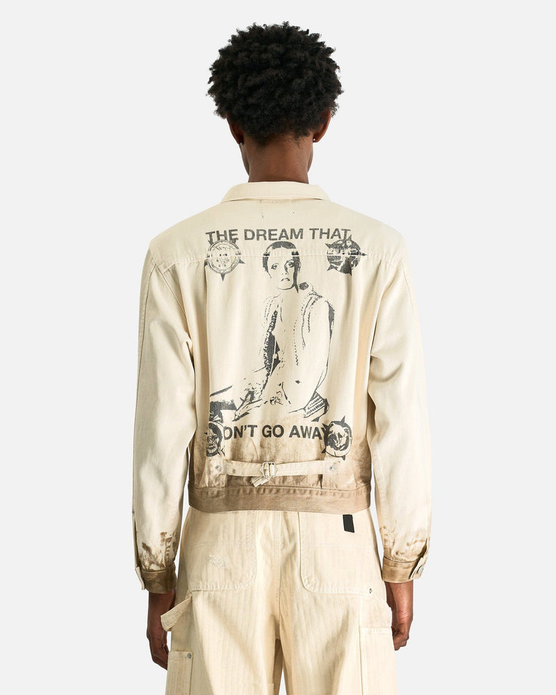 Enfants Riches Deprimes Men's Jackets "The Dream That Won't Go Away" Jacket in White