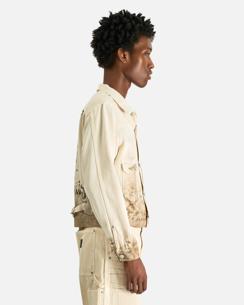 Enfants Riches Deprimes Men's Jackets "The Dream That Won't Go Away" Jacket in White