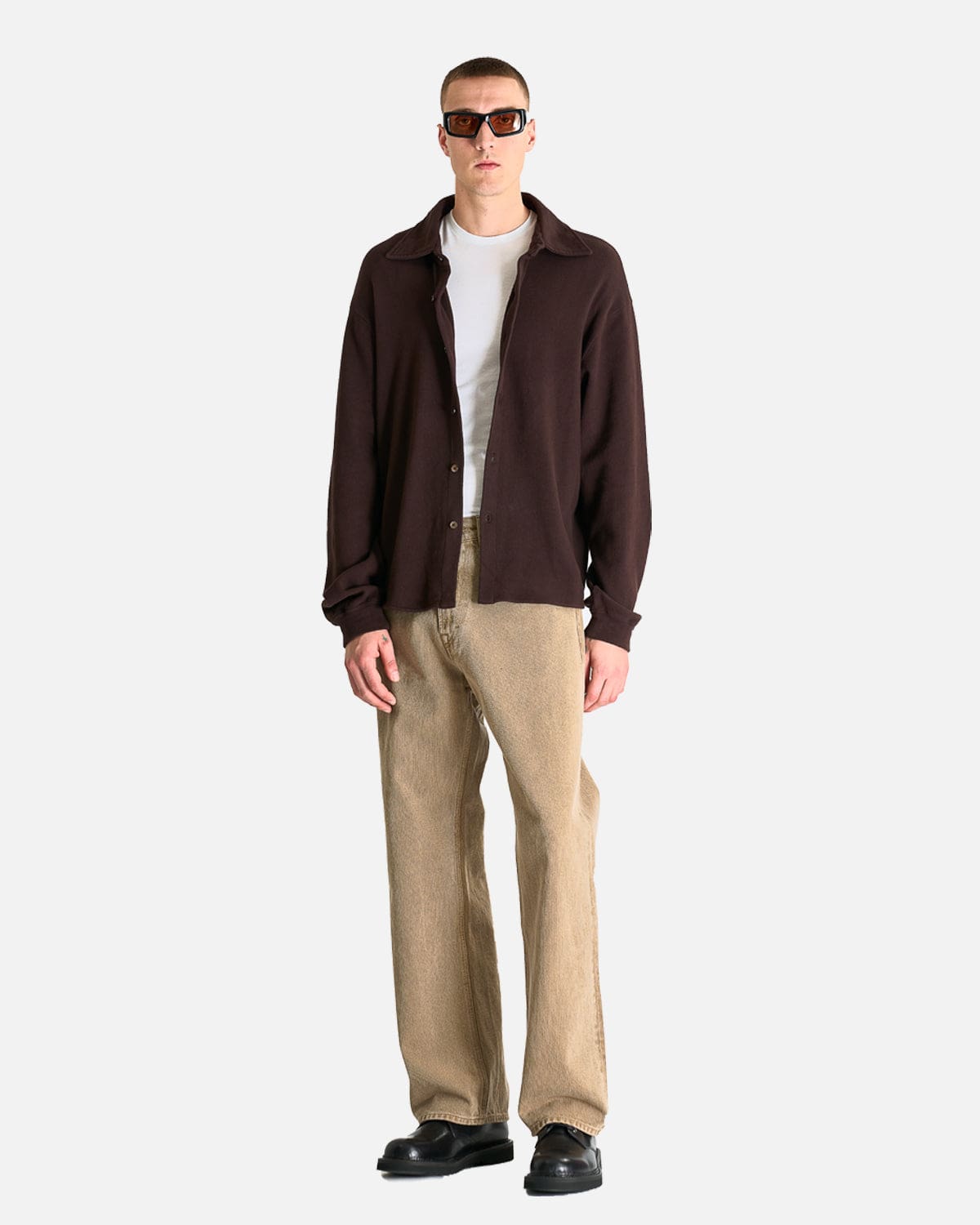 Our Legacy Men's Pants Third Cut in Dry Grass Chain Twill