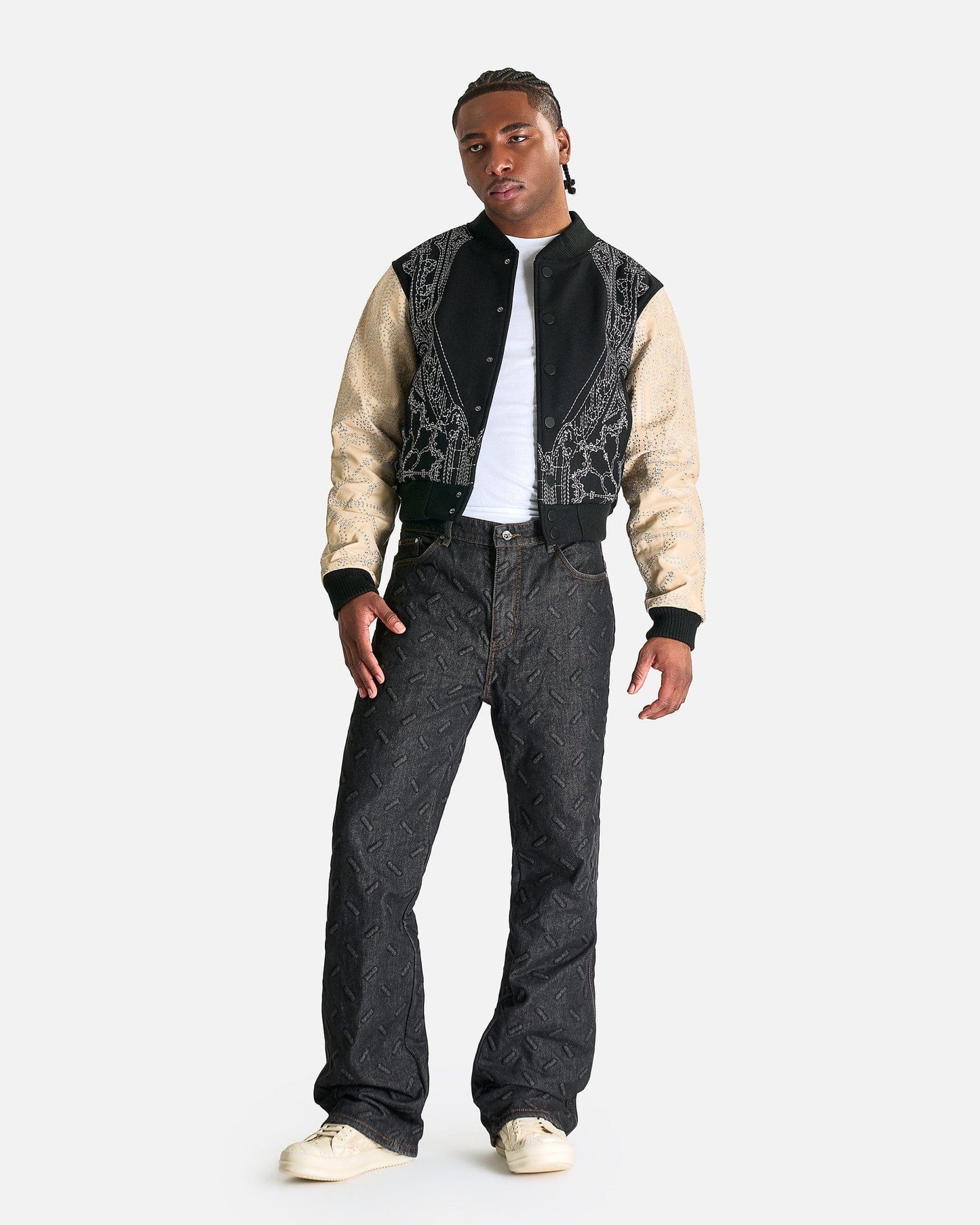 Who Decides War Men's Jeans Thread Plate Denim in Coal