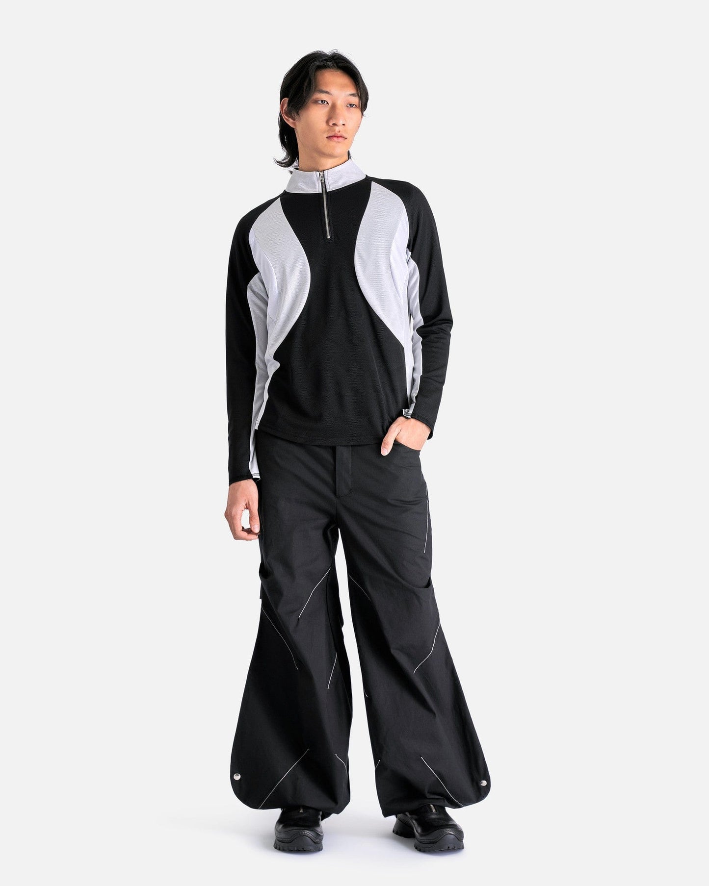 CMMAWEAR Men's Pants Toshima Trousers in Black