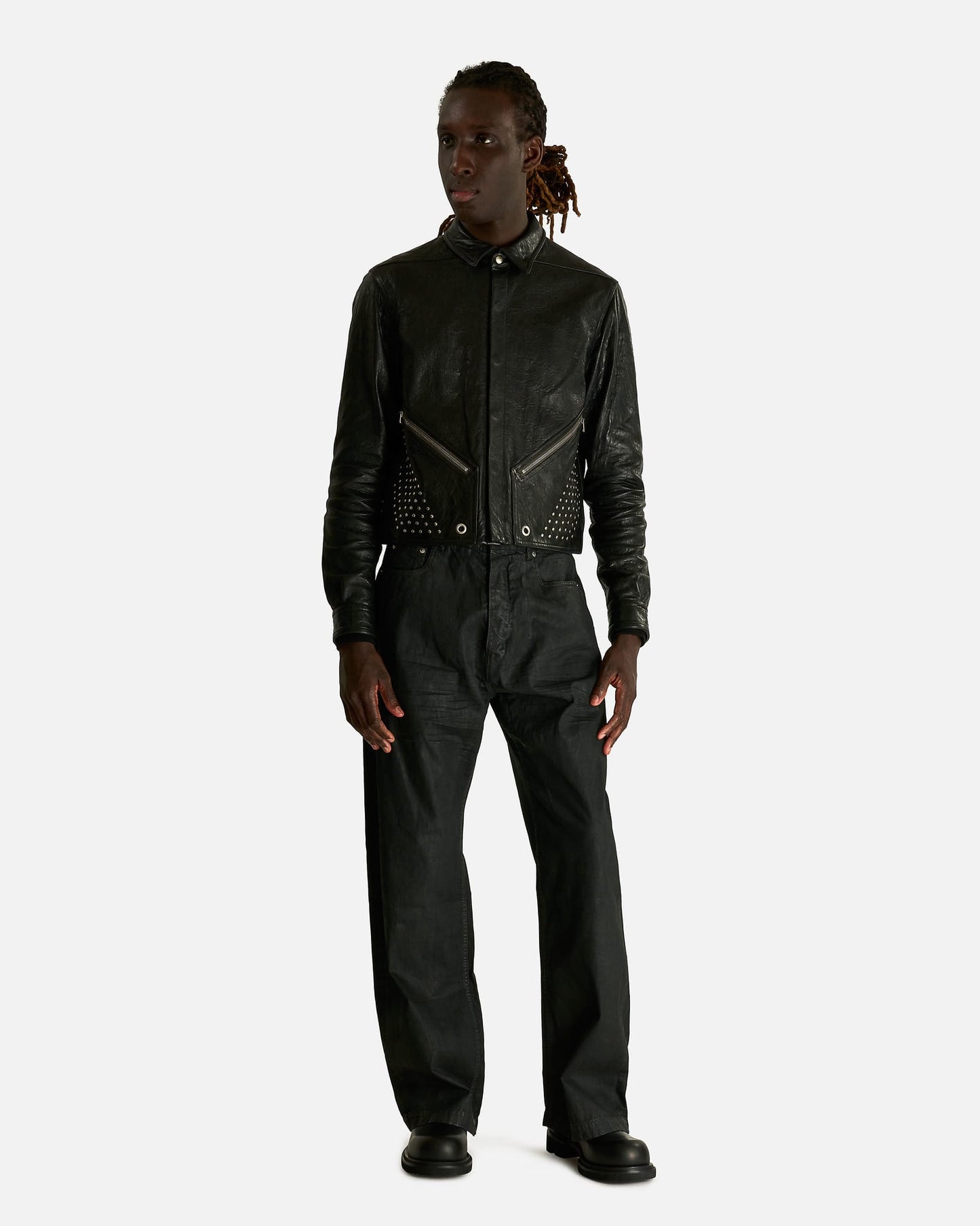 Rick Owens Men's Jackets 50 Tour Alice Jacket in Black