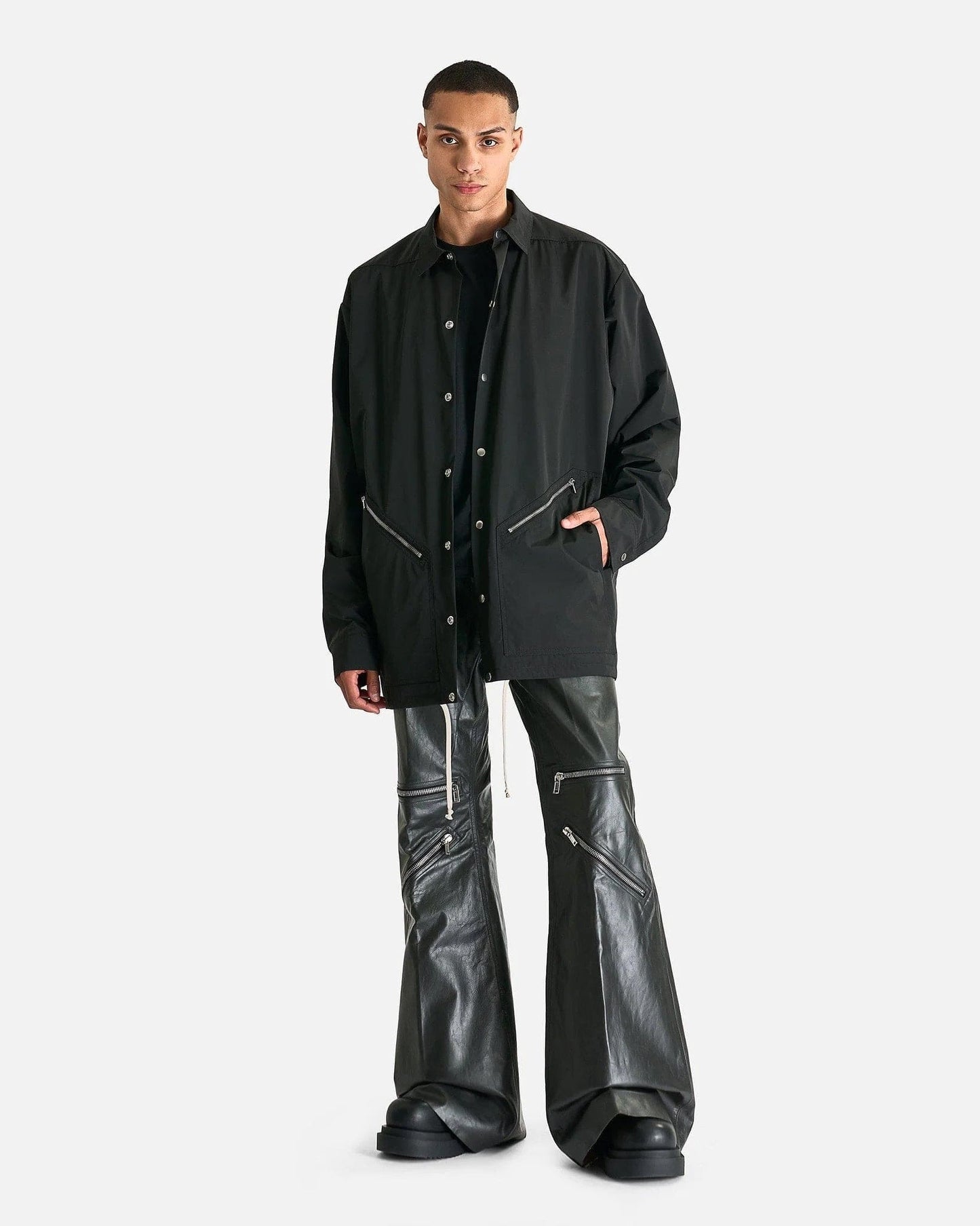 Rick Owens Men's Jackets Tour Jacket in Black