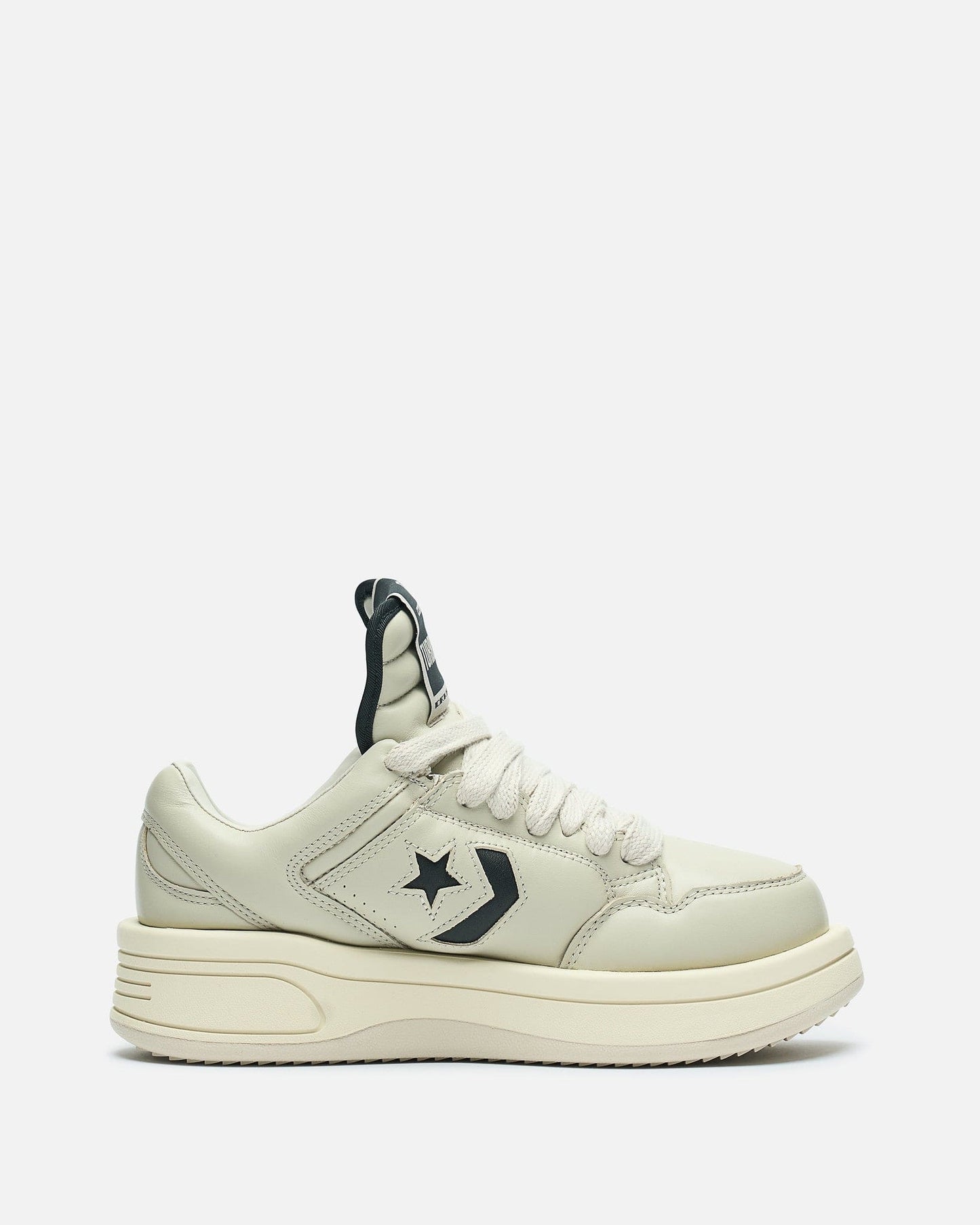 Rick Owens DRKSHDW Men's Sneakers TURBOWPN in Oyster/Black