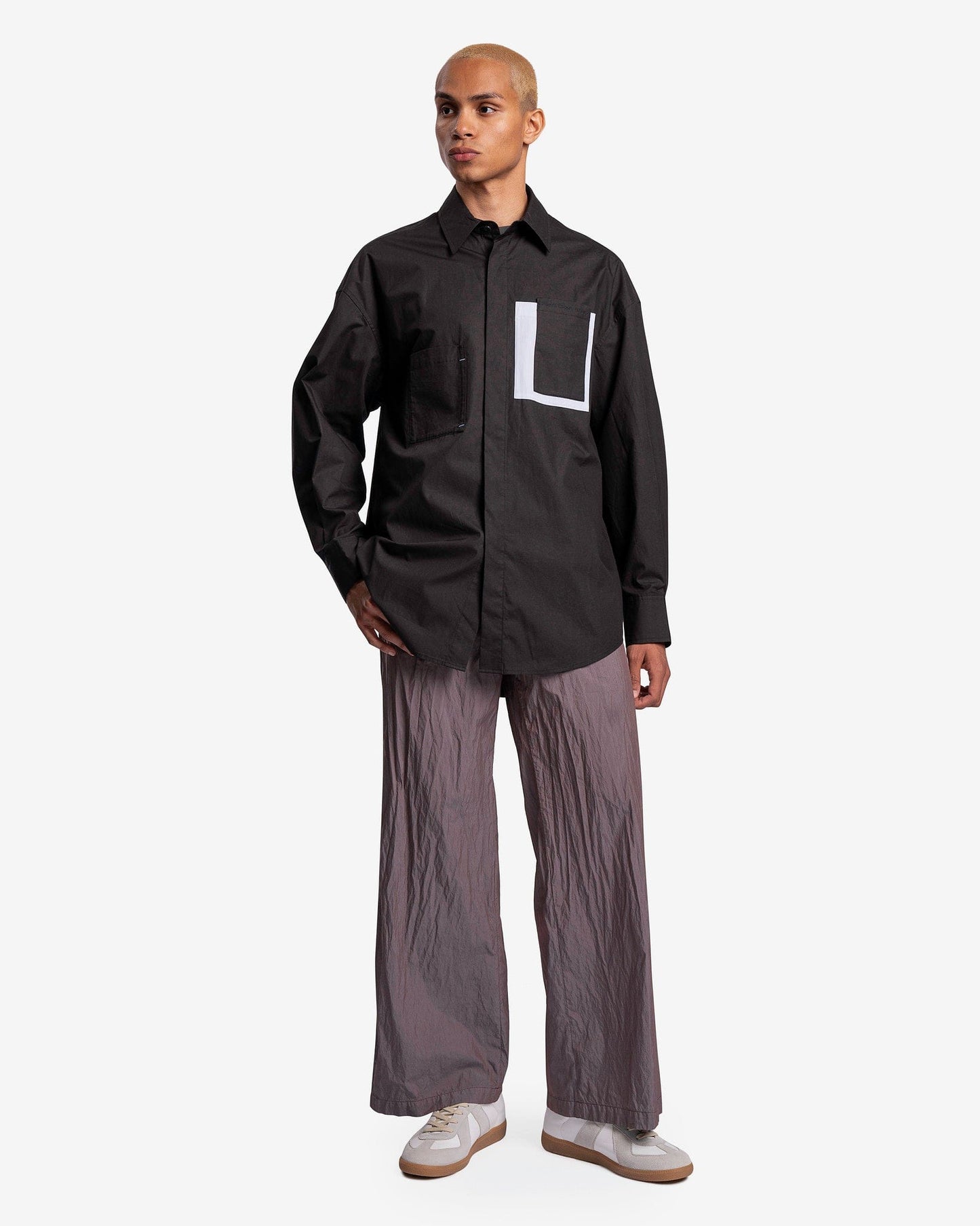 Our Legacy Men's Pants Tuxedo Trouser in Antique Lavender Poplin