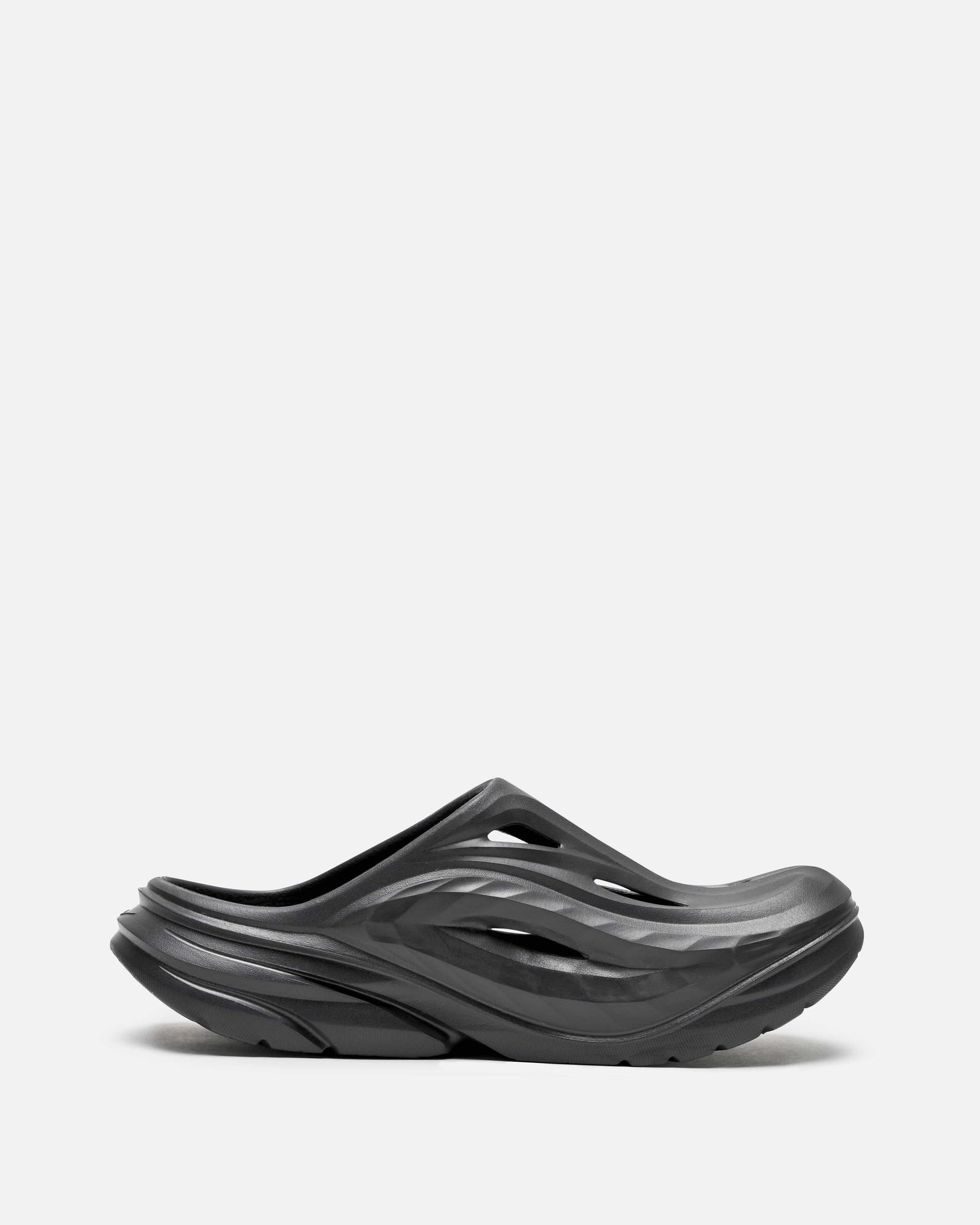 HOKA Men's Shoes U Ora Recovery Mule in Black