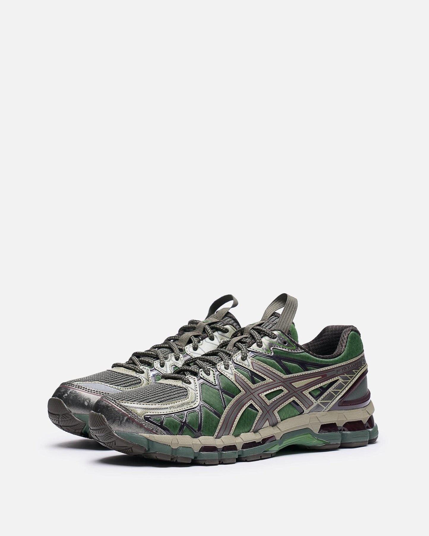 Asics Men's Sneakers UB10-S Gel-Kayano 20 in Moss/Gunmetal