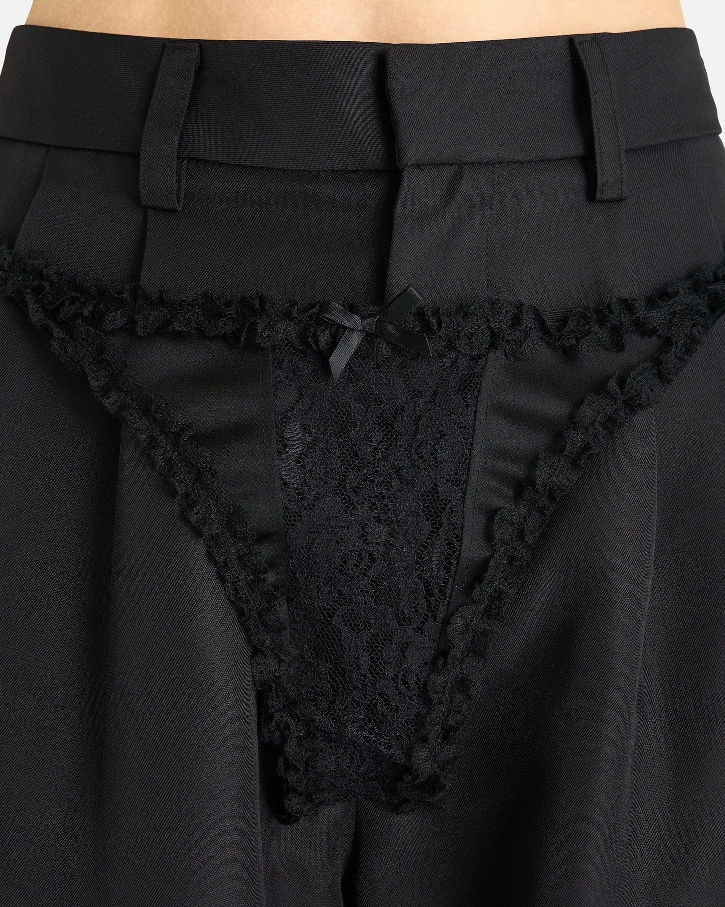Vaquera Women Pants Underwear Woven Slacks in Black
