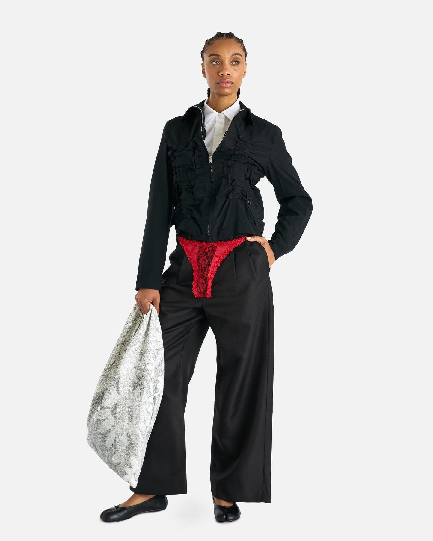 Vaquera Women Pants Underwear Woven Slacks in Red