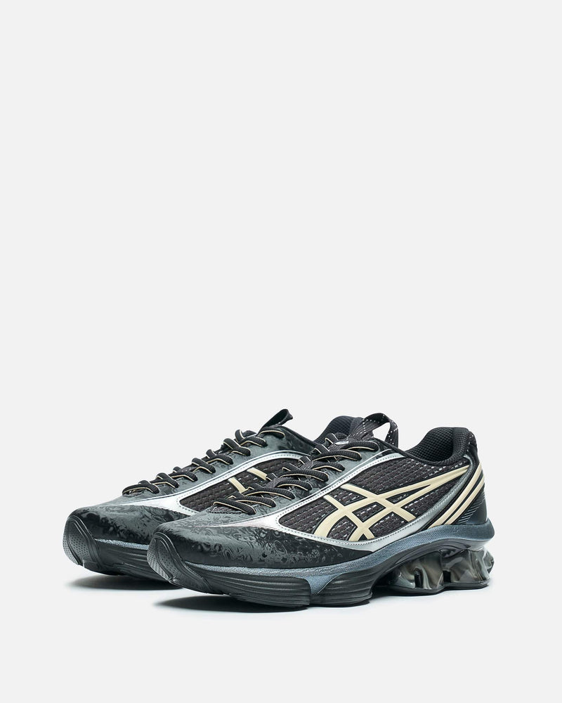 Asics Men's Sneakers US6-S Gel Kinetic Fluent in Black/Vanilla