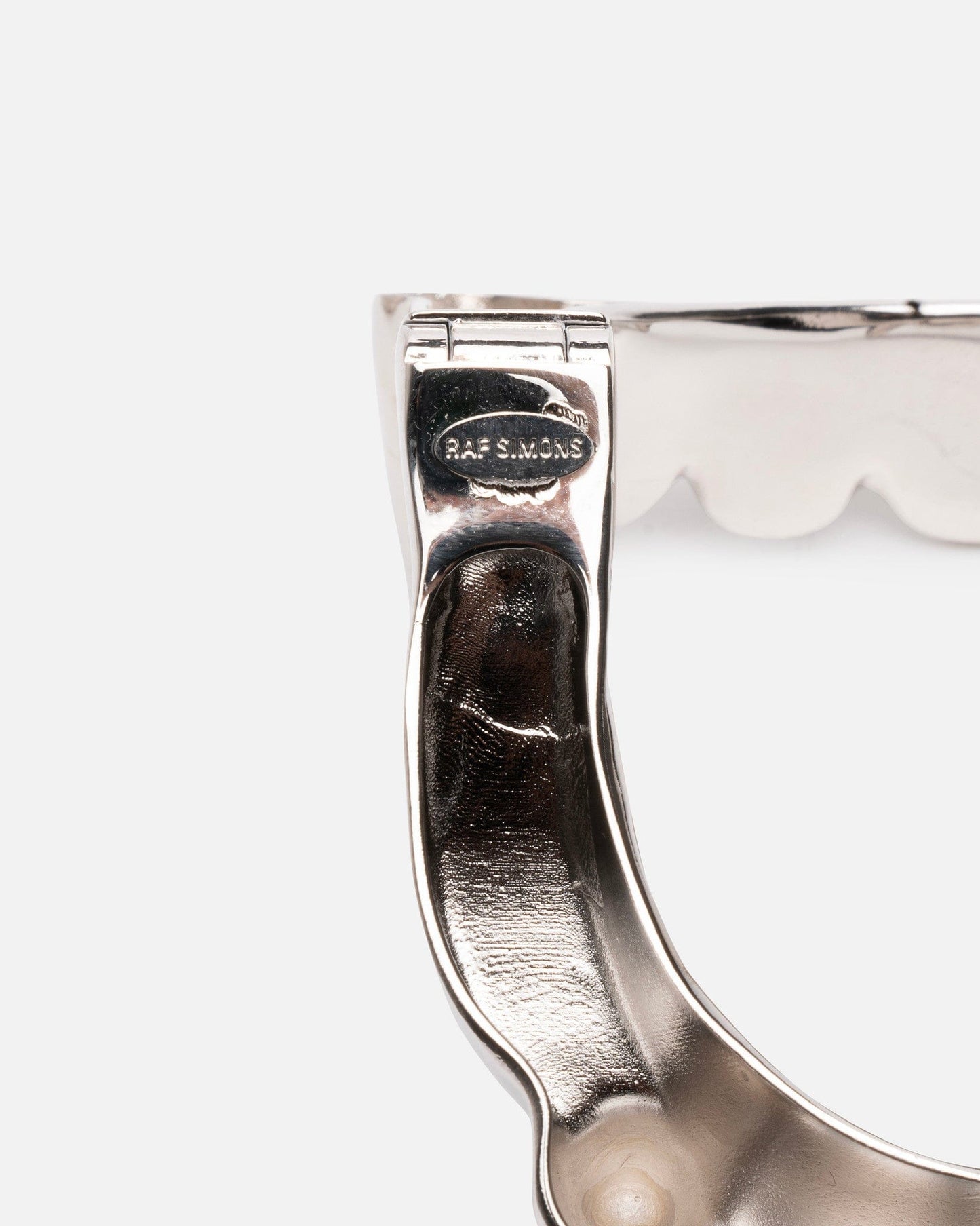 Raf Simons Jewelry Vampire Teeth Bracelet in Silver