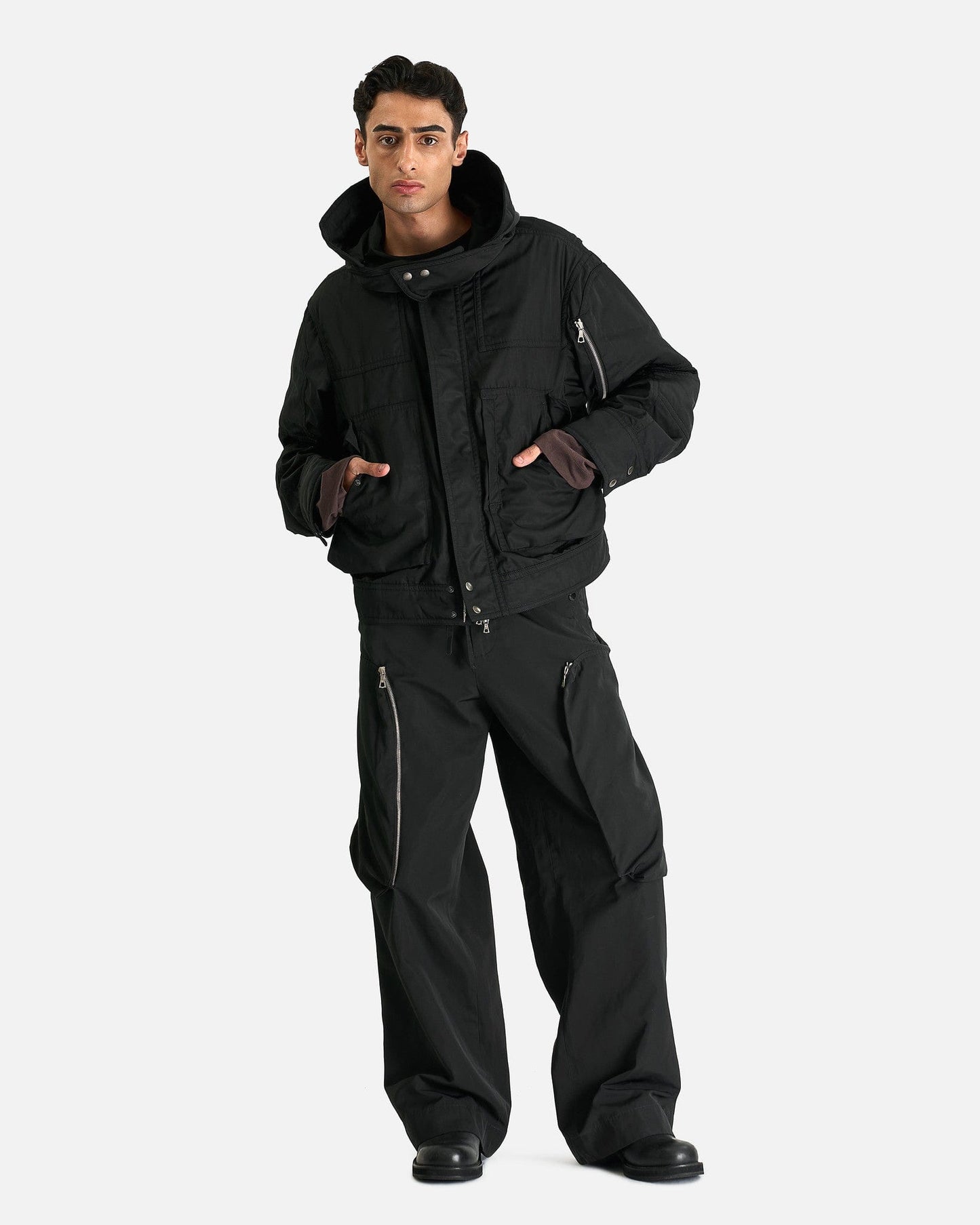 Dries Van Noten Men's Jackets Varsen Jacket in Black