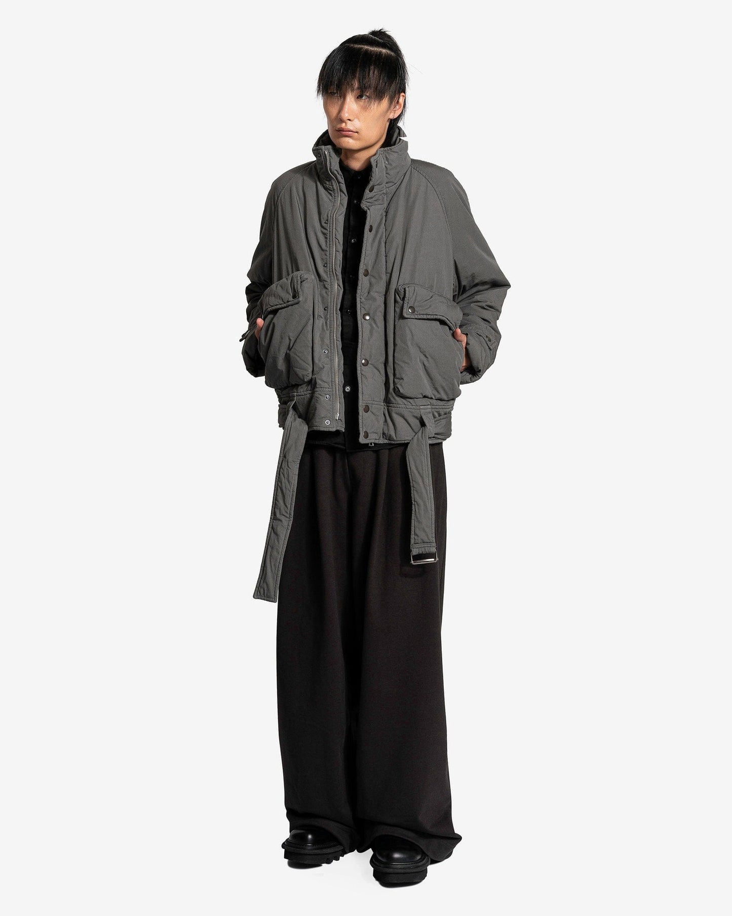 Dries Van Noten Men's Jackets Vasco Jacket in Grey