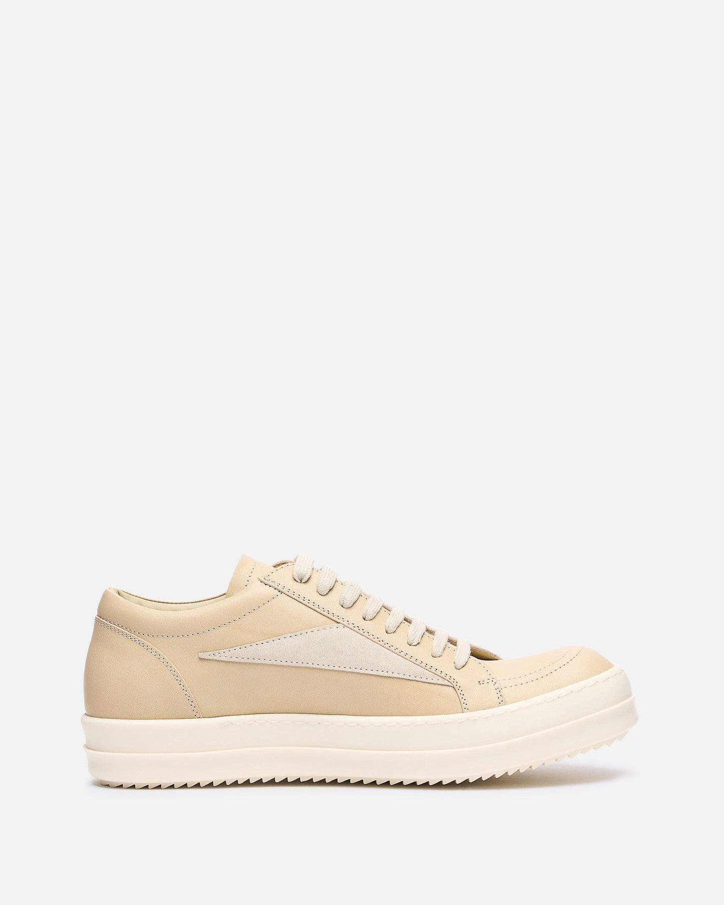 Rick Owens Men's Sneakers Vintage Sneakers in Parchment/Milk