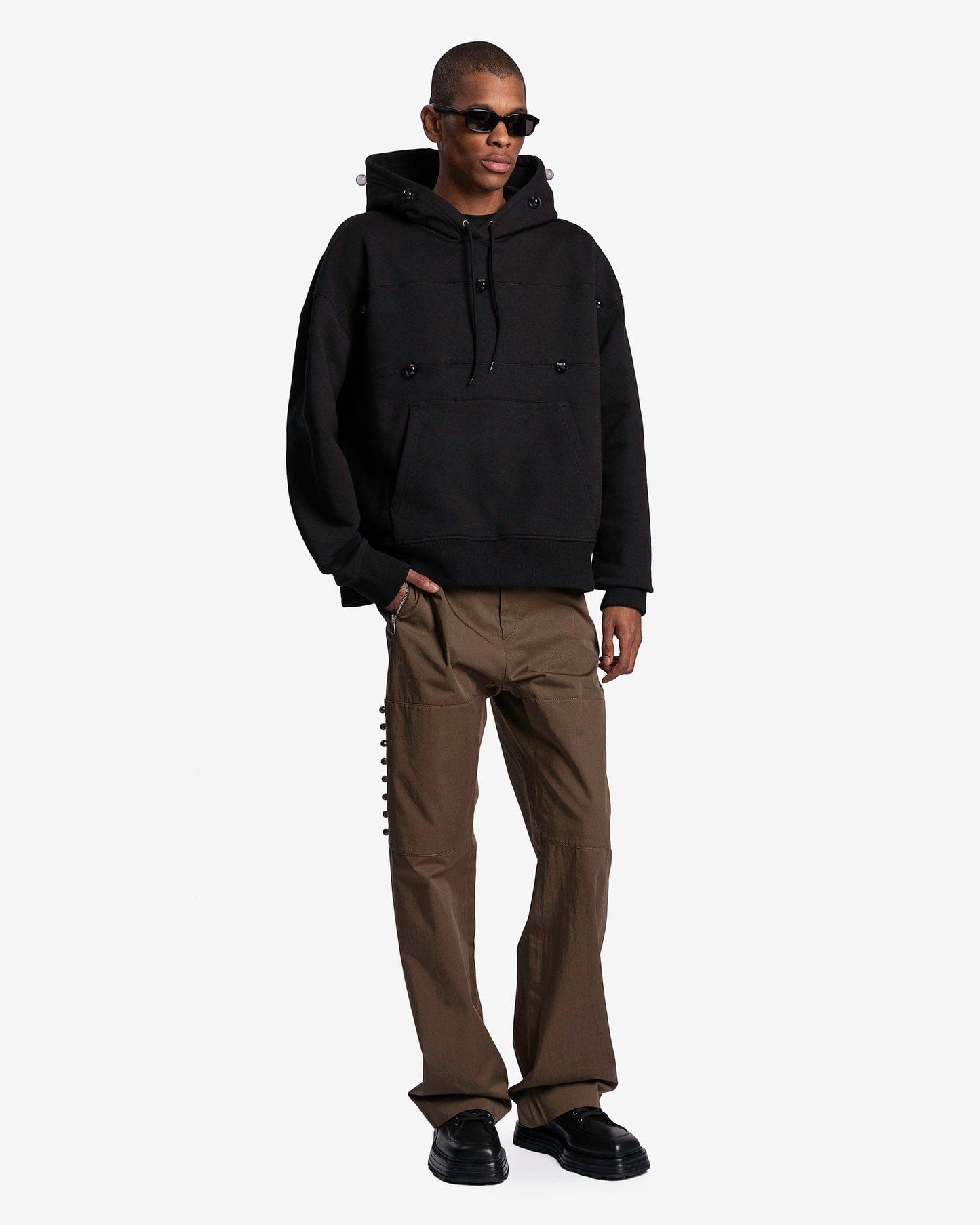 NAMACHEKO Men's Sweatshirts Viyan Hoodie in Black