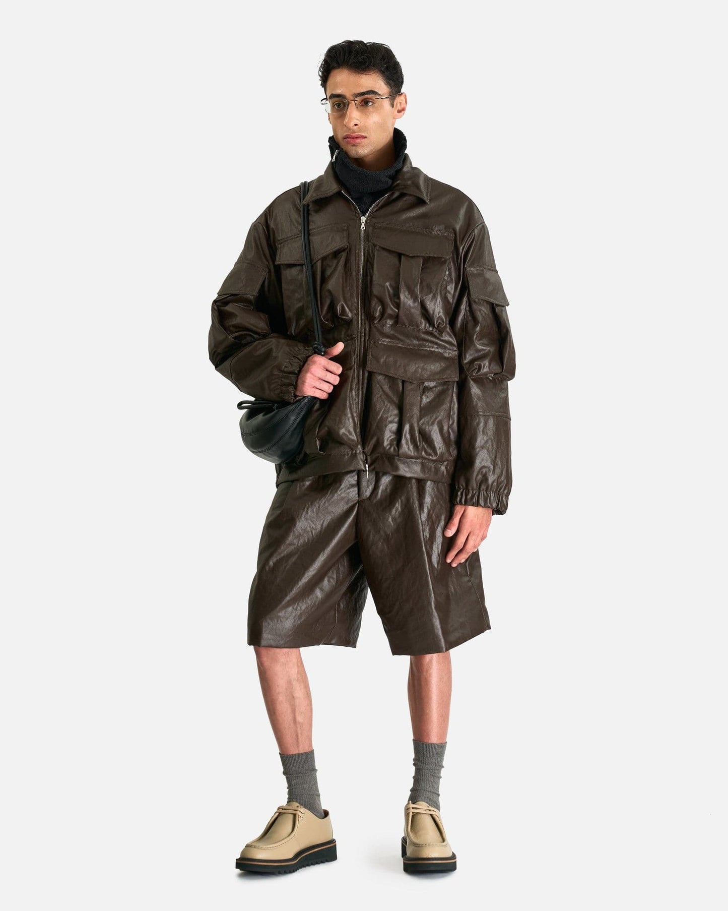 Dries Van Noten Men's Jackets Vow Bis Jacket in Khaki