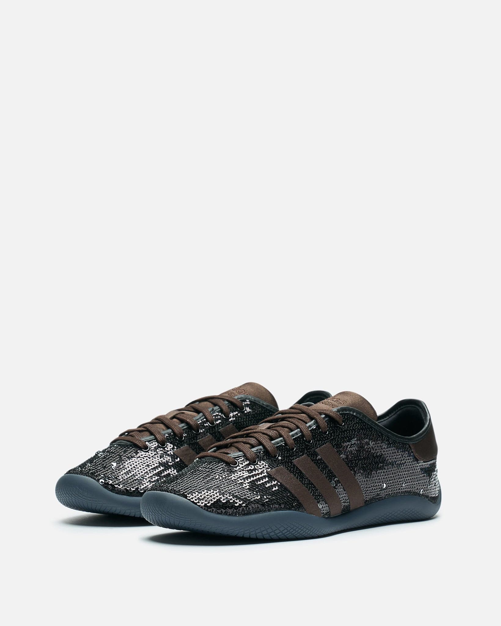 Adidas Men's Sneakers Wales Bonner Karintha Sequin Lo in Dark Brown