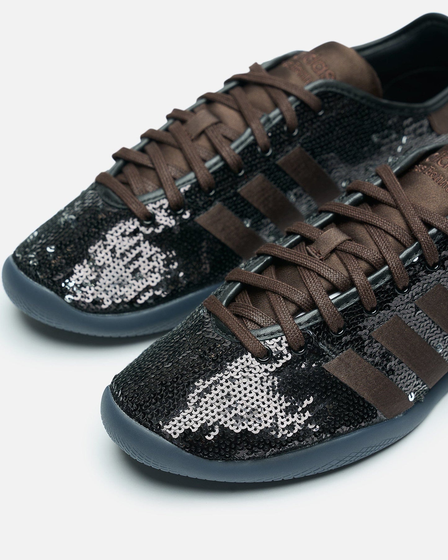 Adidas Men's Sneakers Wales Bonner Karintha Sequin Lo in Dark Brown