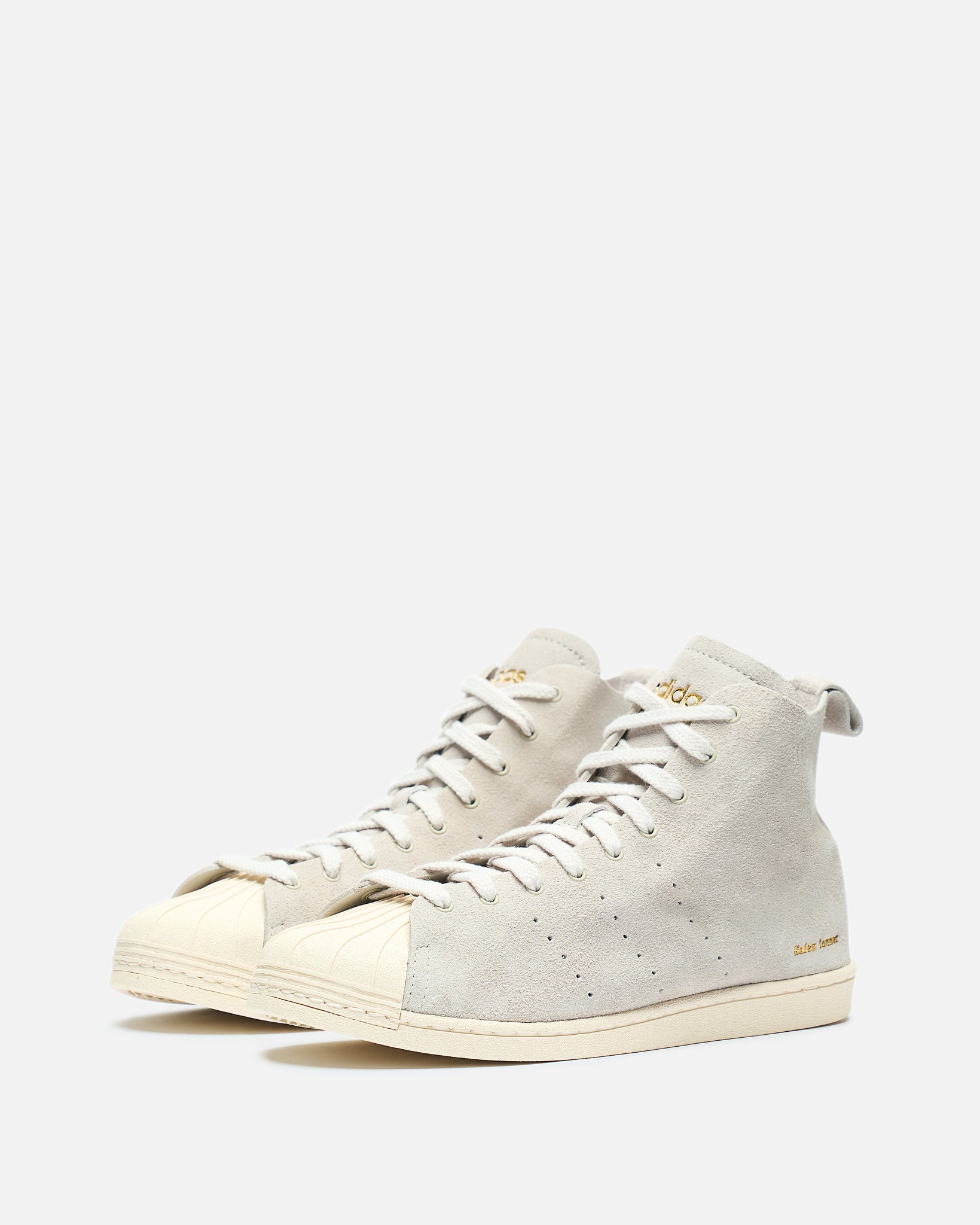 Adidas Men's Sneakers Wales Bonner Superstar Hi in Grey