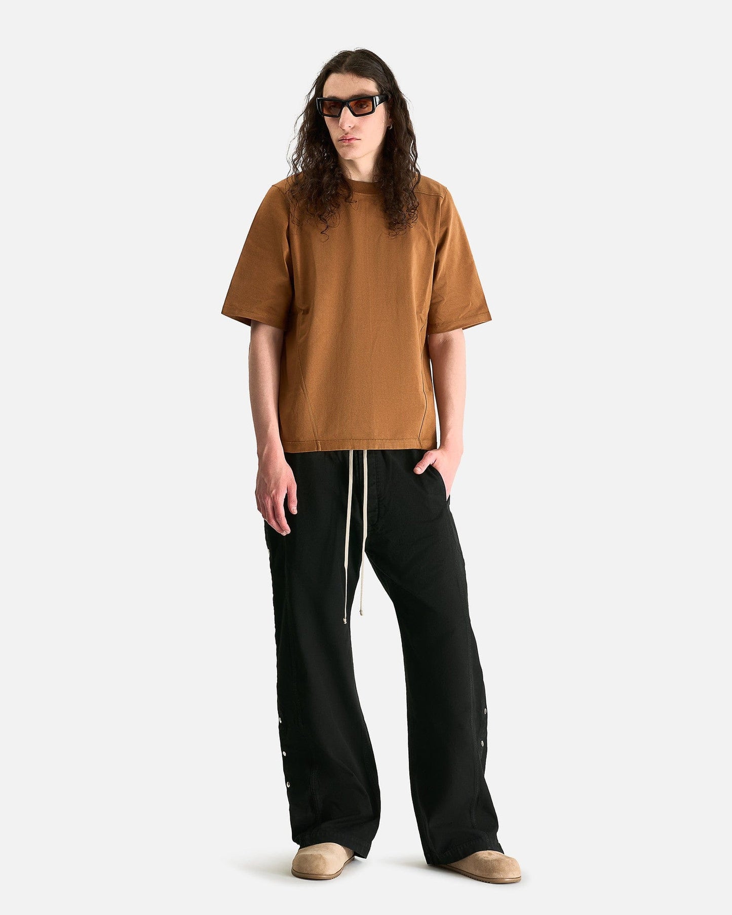 Rick Owens DRKSHDW Men's T-Shirts Walrus T in Orange