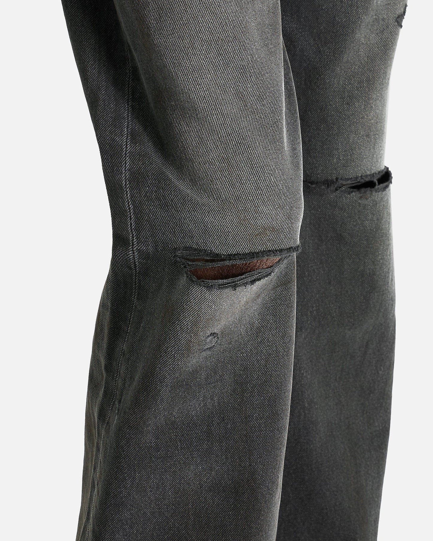 Enfants Riches Deprimes Men's Jeans Wider Flare Leg Jeans in Charcoal