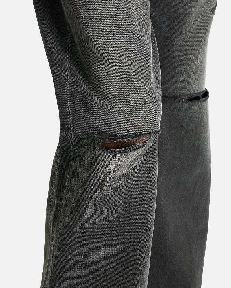 Enfants Riches Deprimes Men's Jeans Wider Flare Leg Jeans in Charcoal