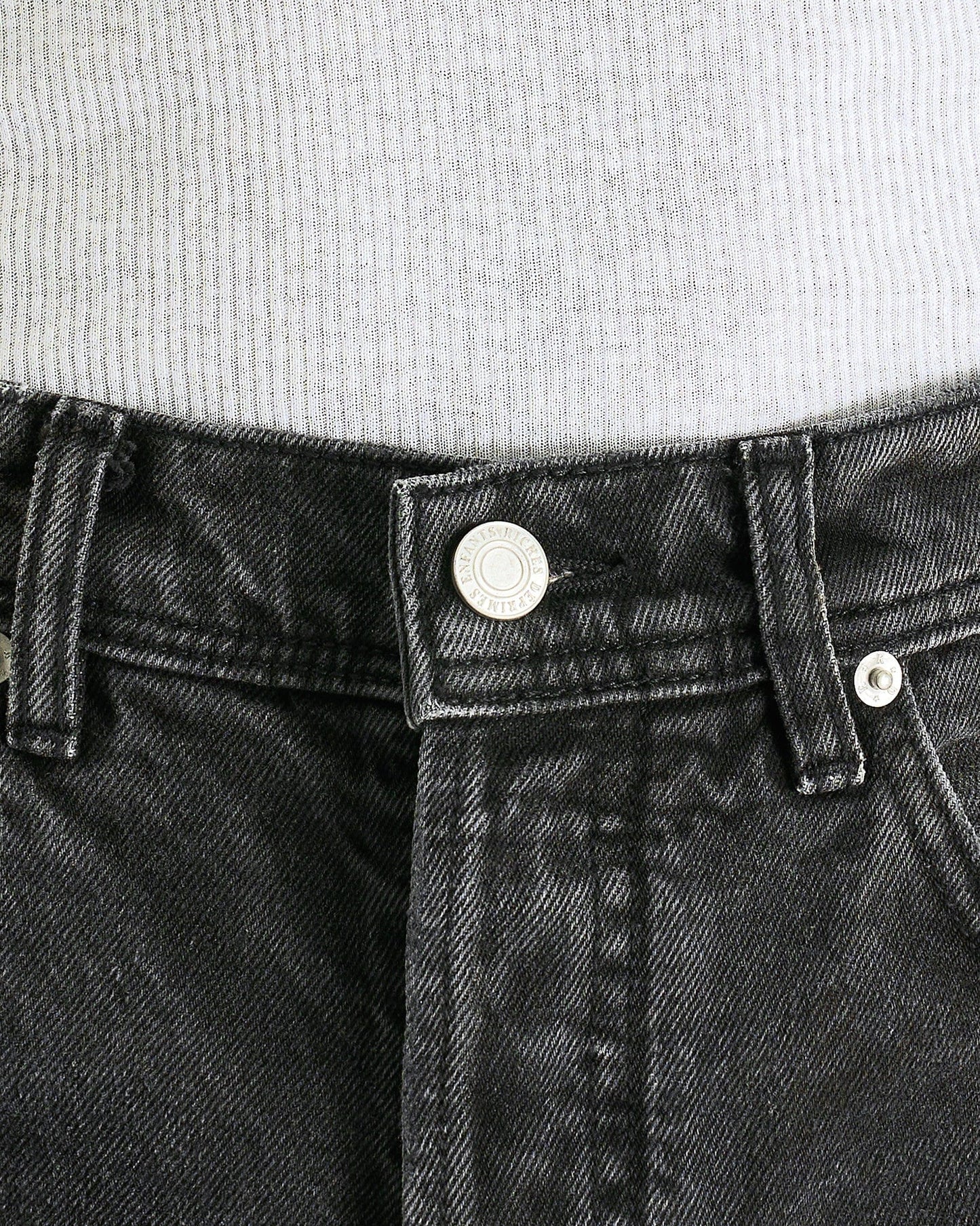 Enfants Riches Deprimes Men's Jeans Wider Flare Leg Jeans in Charcoal