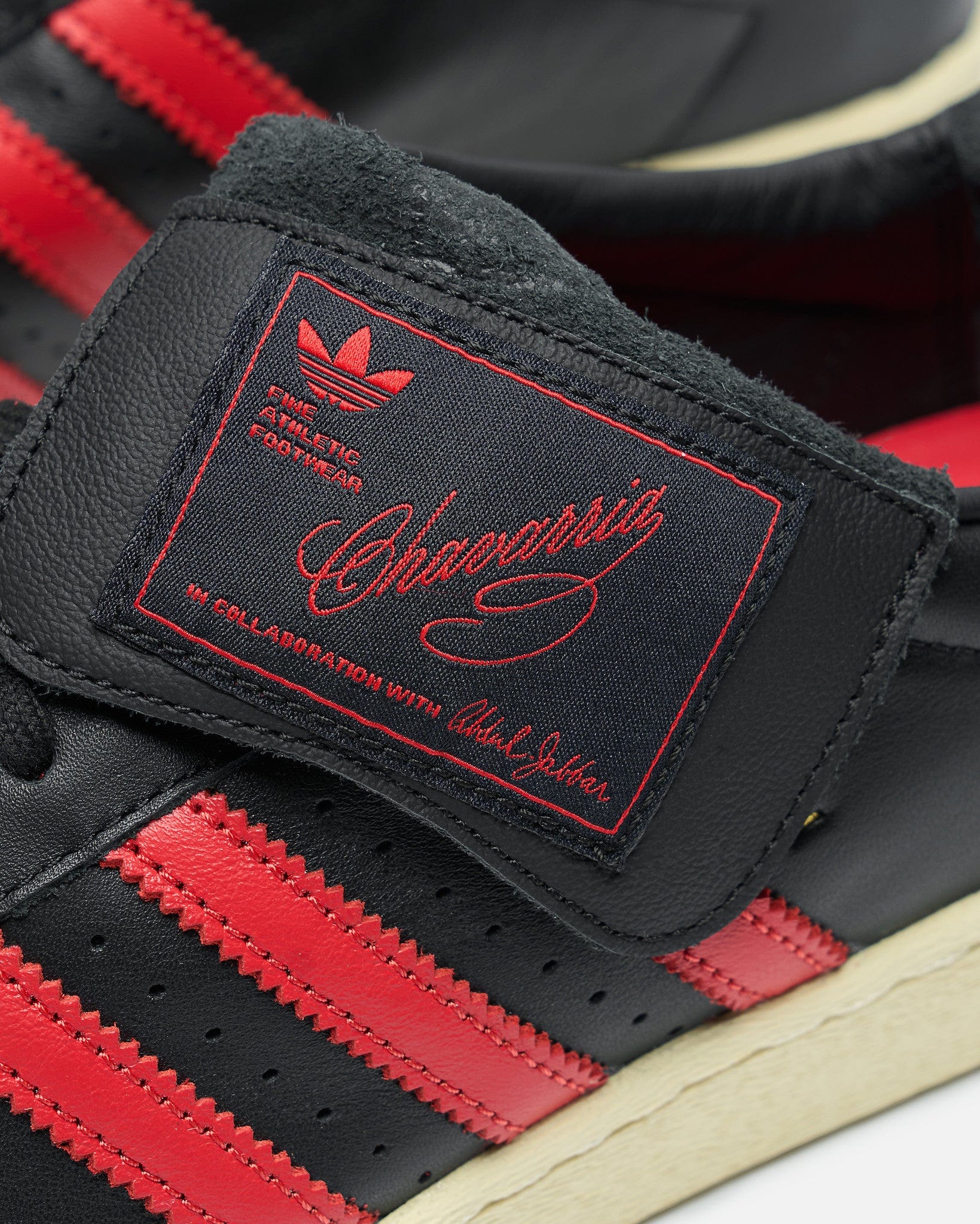 Adidas Men's Sneakers Willy Chavarria Jabbar Low in Black/Red