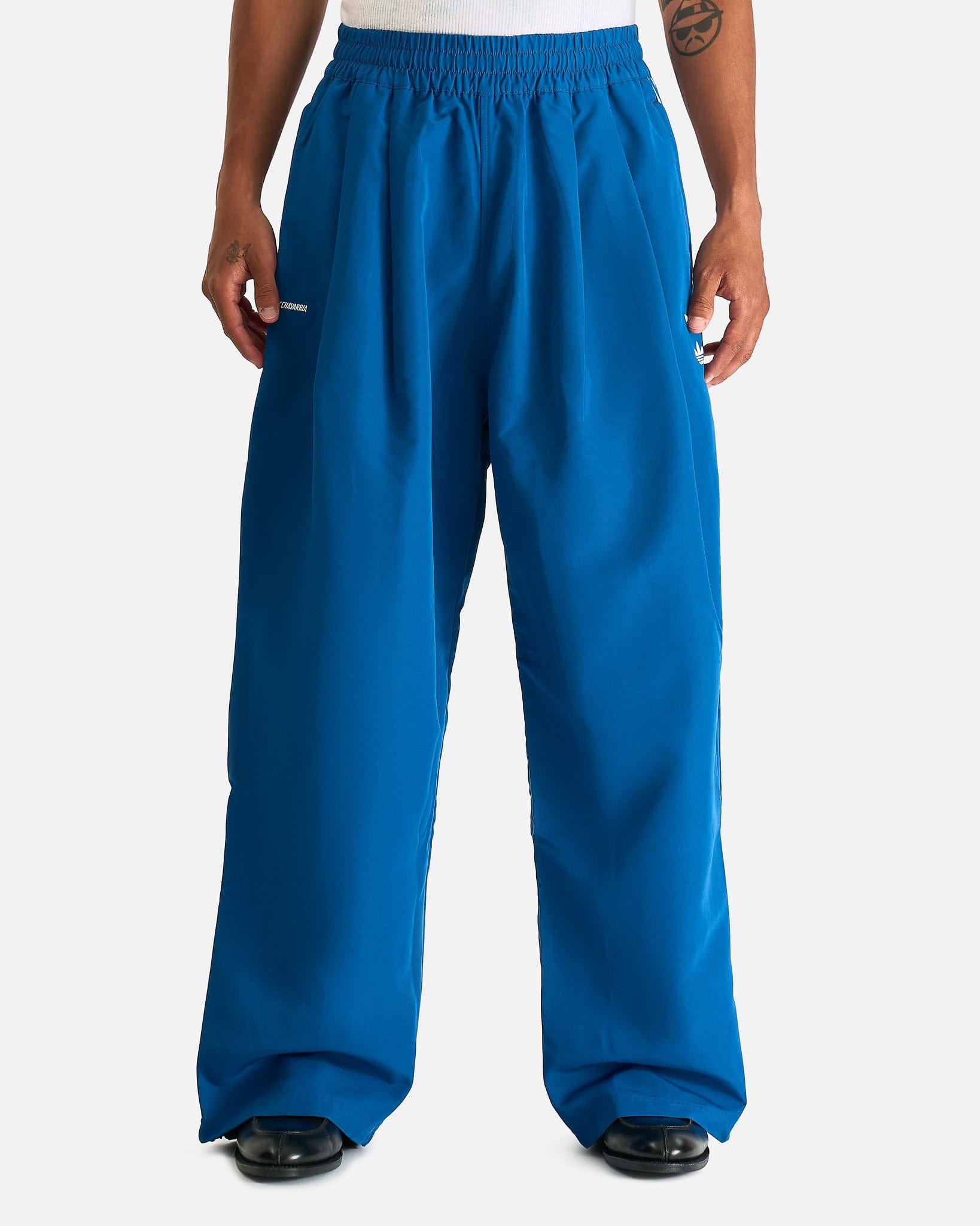 ウォーキング・ランニングウェア NEW TRACK PANTS /Willy chavarria Willy Chavarria Track Pant in Blue – SVRN