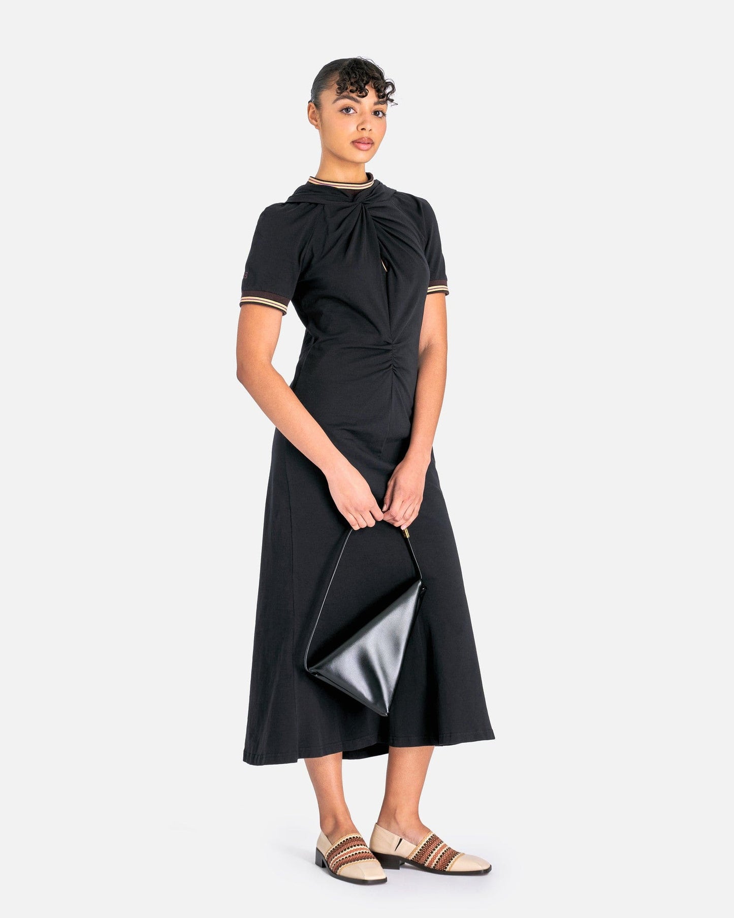 Wales Bonner Women Dresses Wing Dress in Black