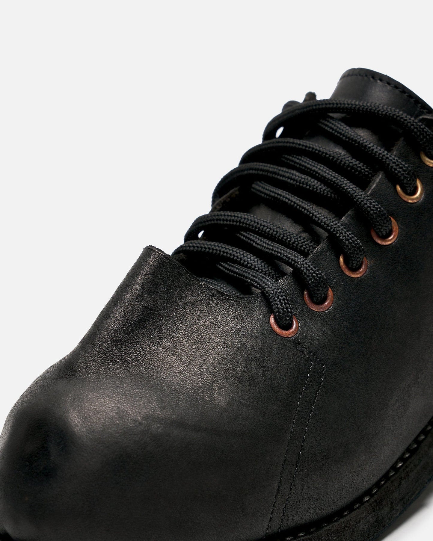 Guidi Women's Shoes Women's 2091 Full Grain Groppone Leather Derby in Black