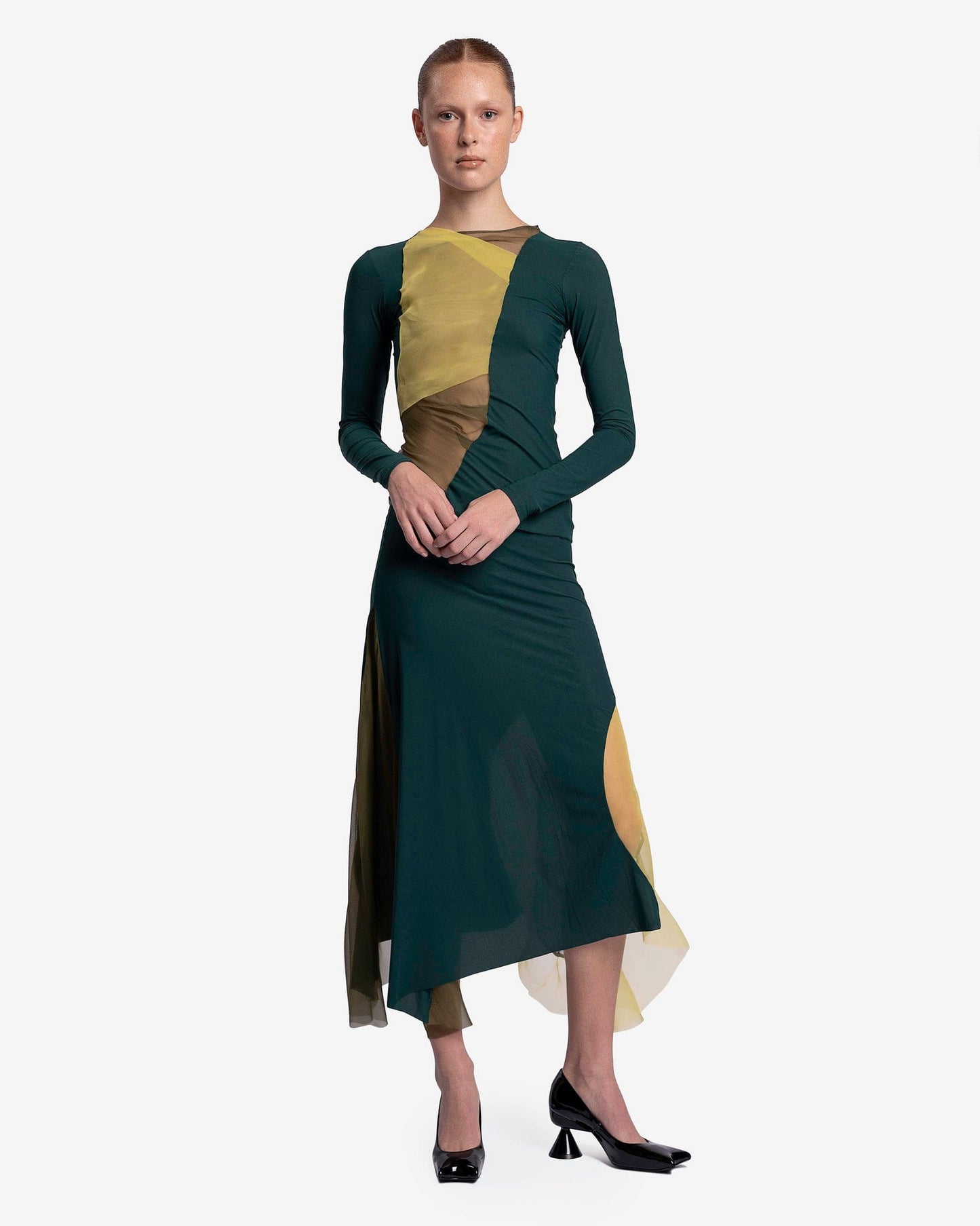 Paula Canovas Del Vas Women Tops Woozy Top in Yellow/Forest