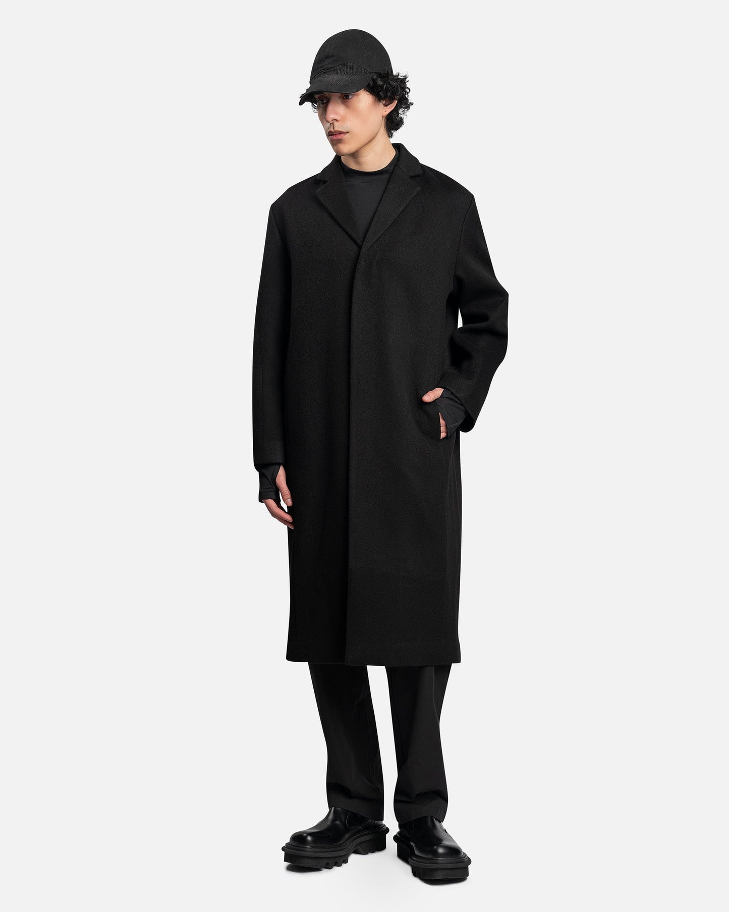 POST ARCHIVE FACTION (P.A.F) Men's Coat 5.0 Coat Right in Black