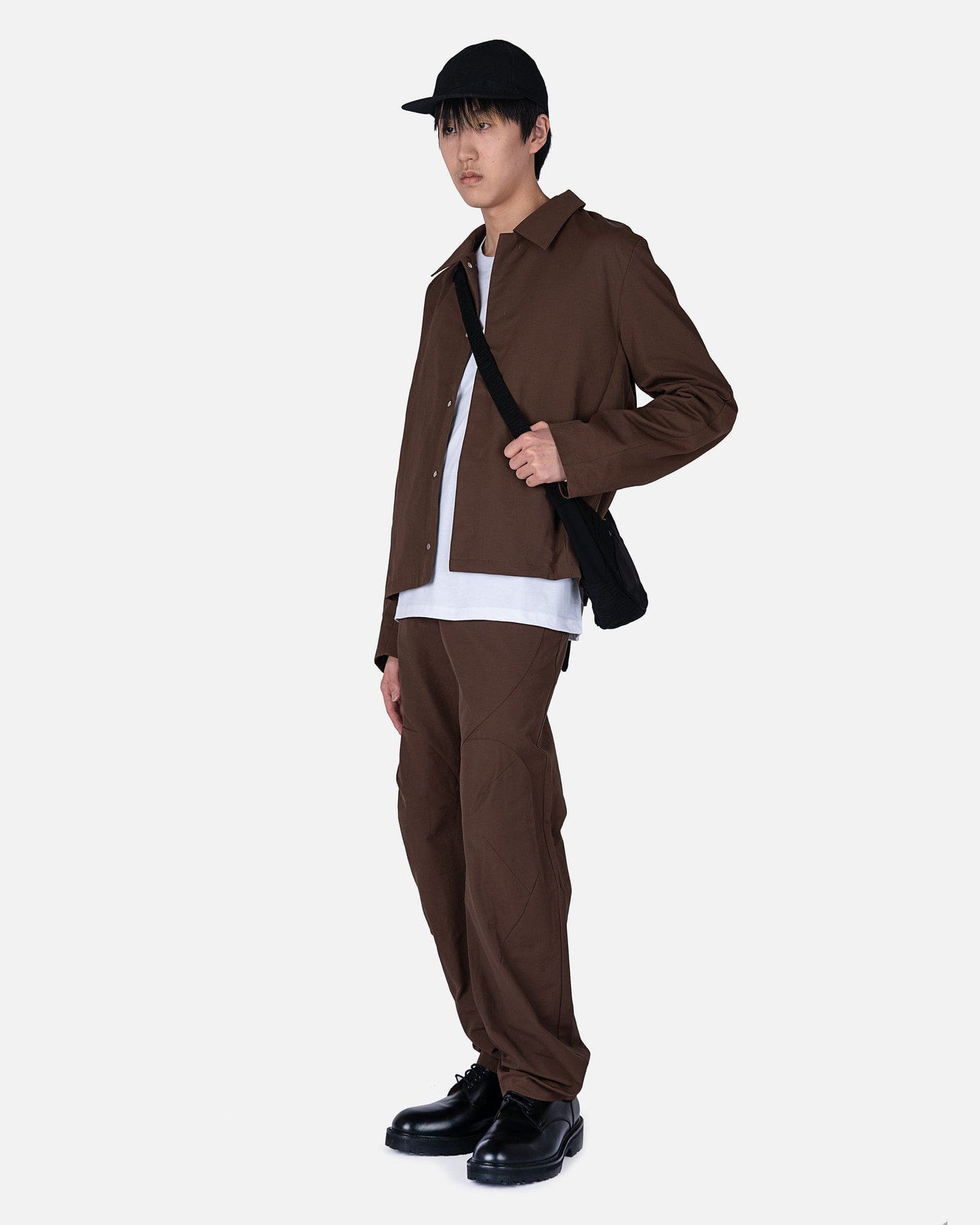 POST ARCHIVE FACTION (P.A.F) Men's Jackets 5.0 Jacket Right in Brown