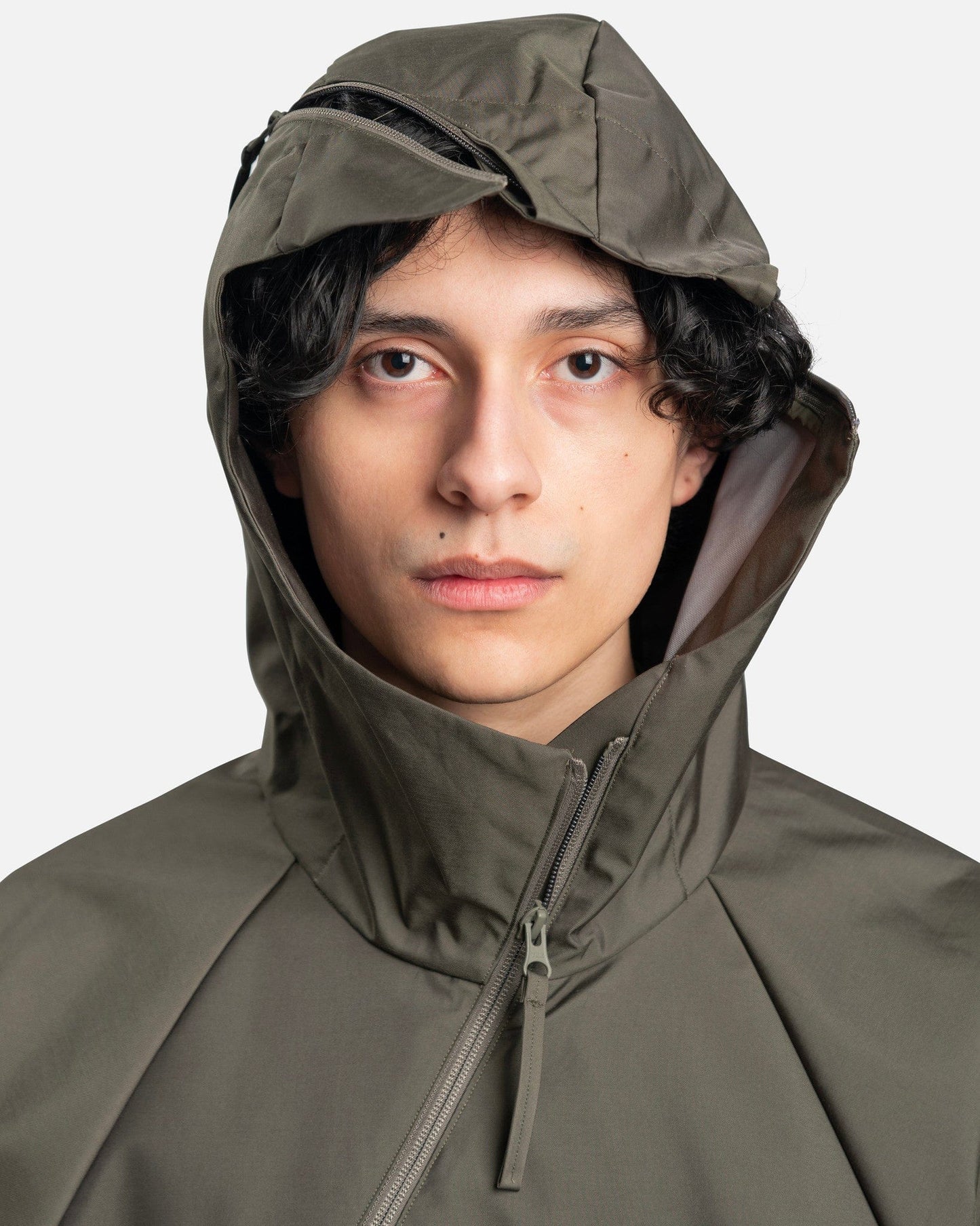 POST ARCHIVE FACTION (P.A.F) Men's Jackets 5.0 Technical Jacket Center in Olive Green