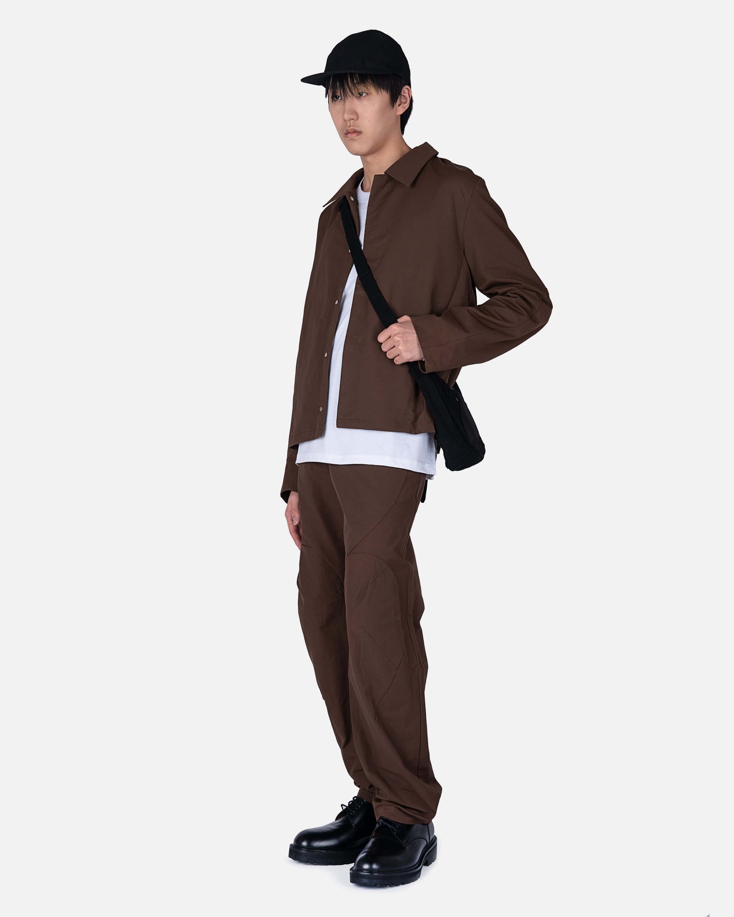 POST ARCHIVE FACTION (P.A.F) Men's Pants 5.0 Trousers Right in Brown