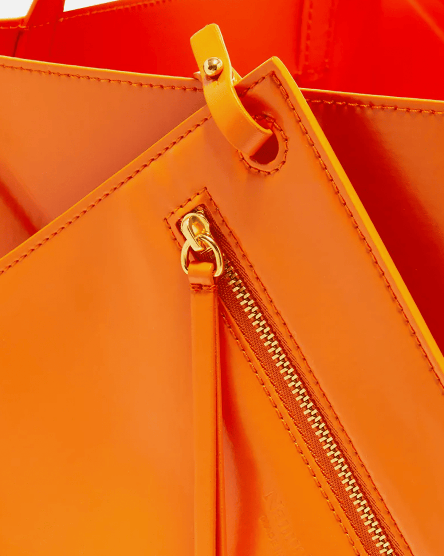 Nanushka Women Bags Origami Tote in Orange