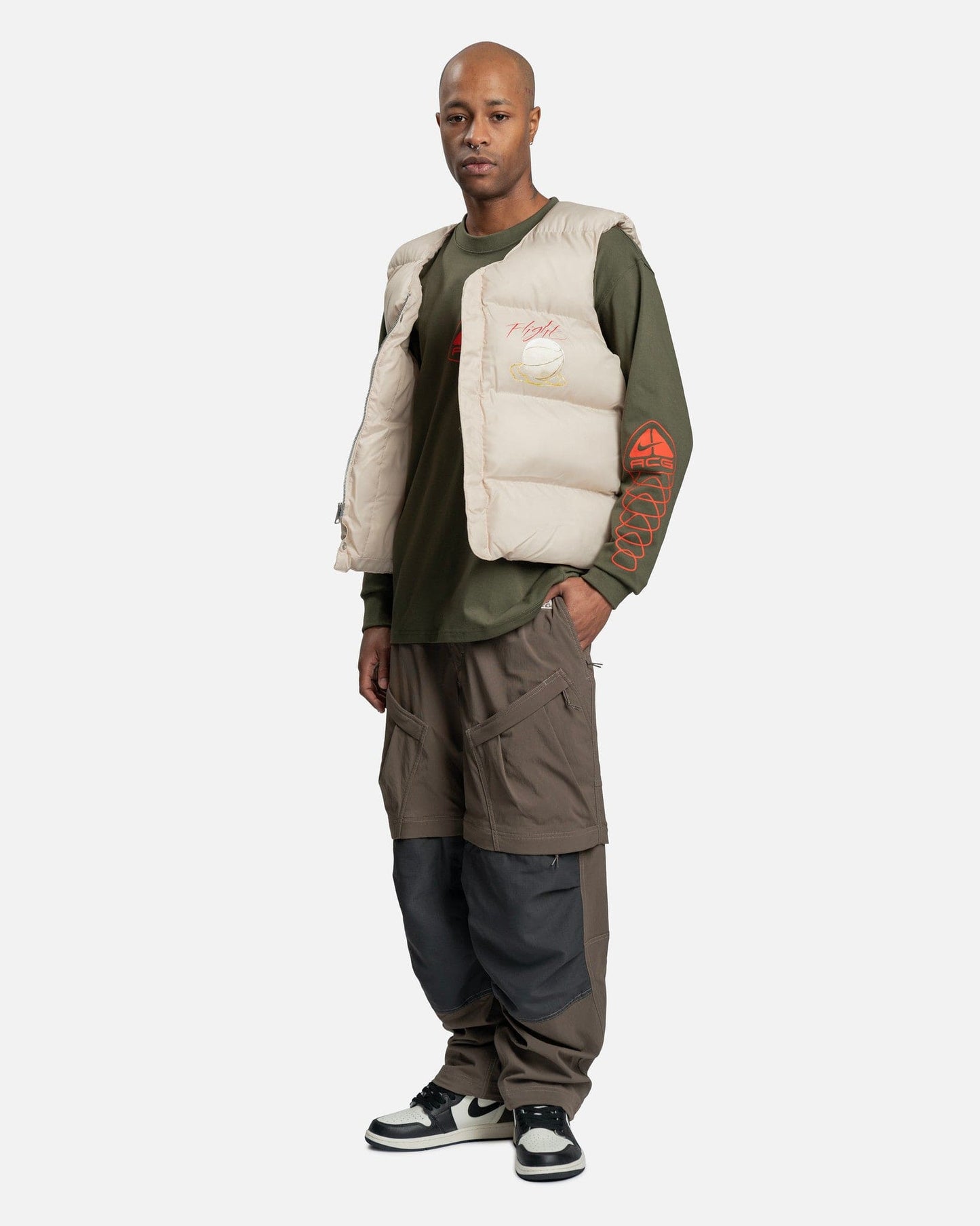 Nike Men's Pants ACG Smith Summit Cargo Pants in Brown