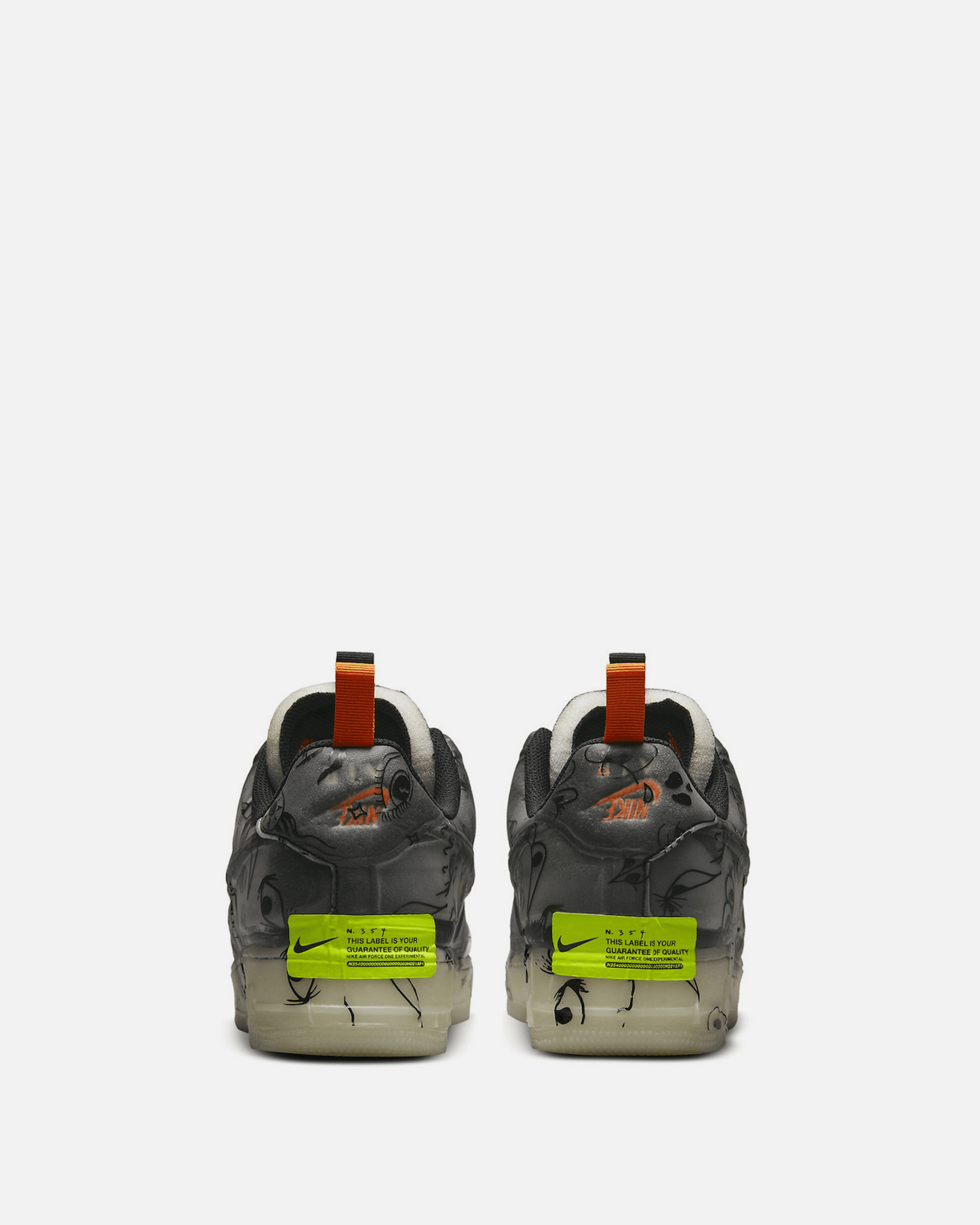 Nike Men's Sneakers Air Force 1 Experimental 'Halloween'