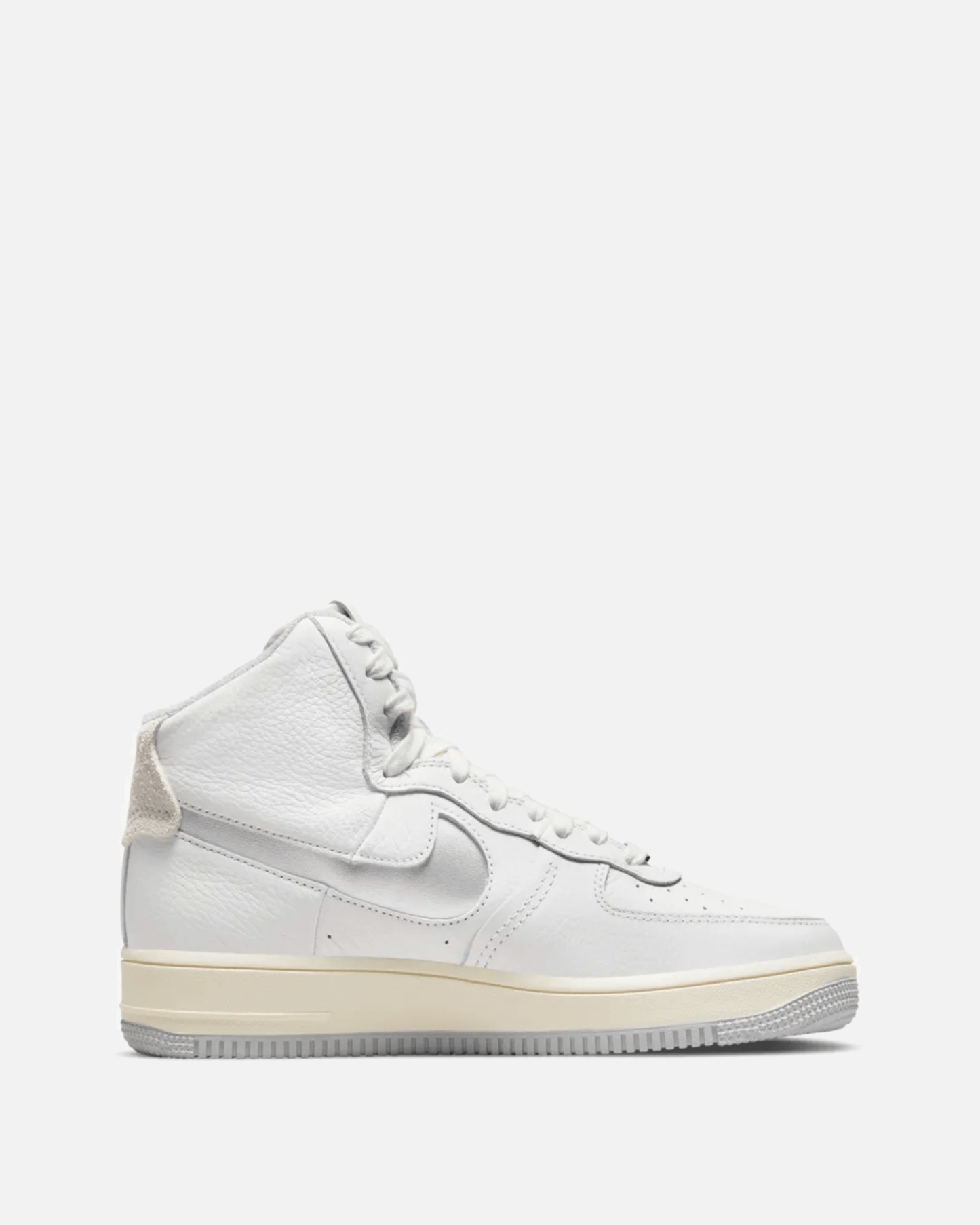 Nike Womens Sneakers Air Force 1 High Sculpt 'Silver'