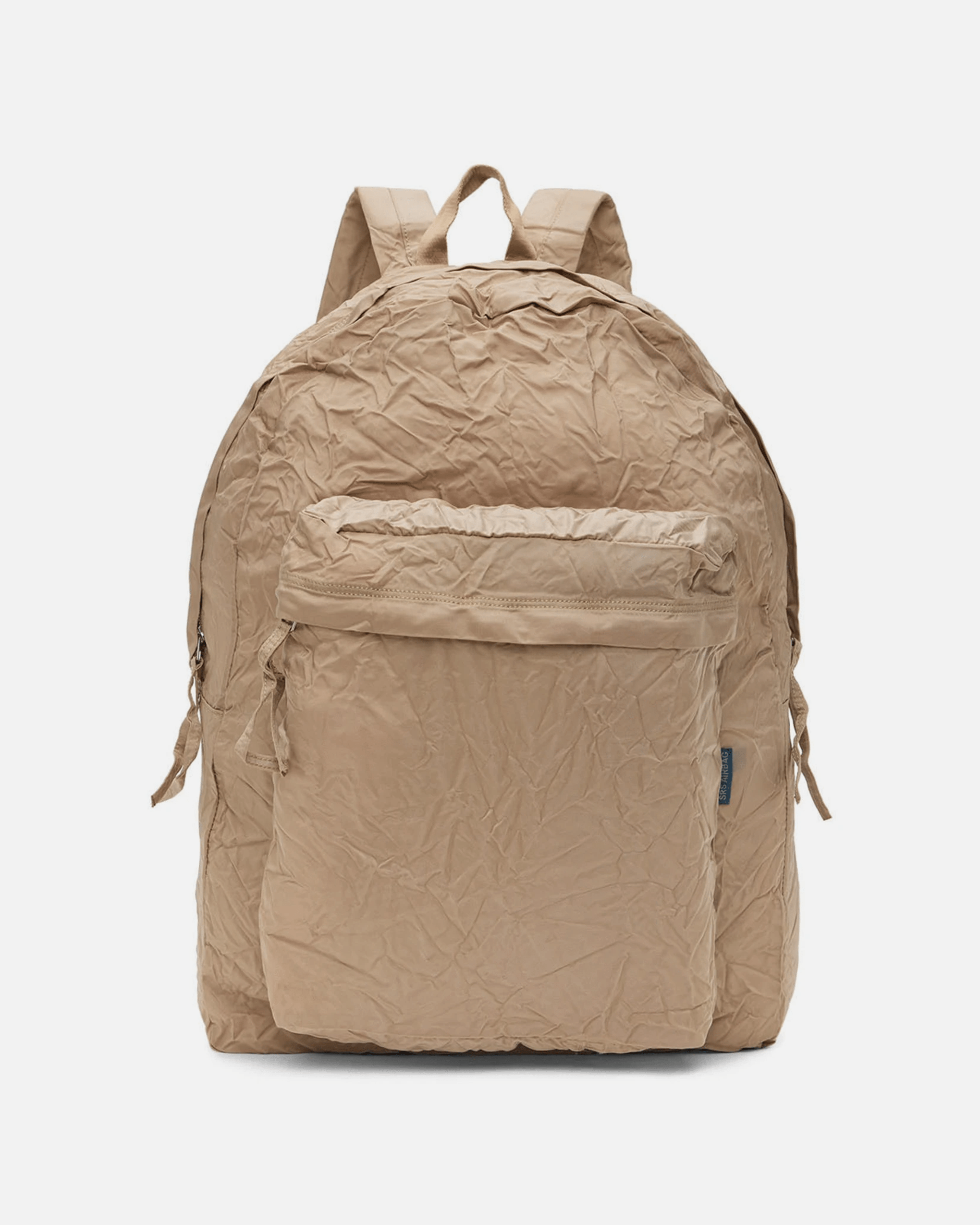 Airbag Embossed Backpack in Dark Beige – SVRN