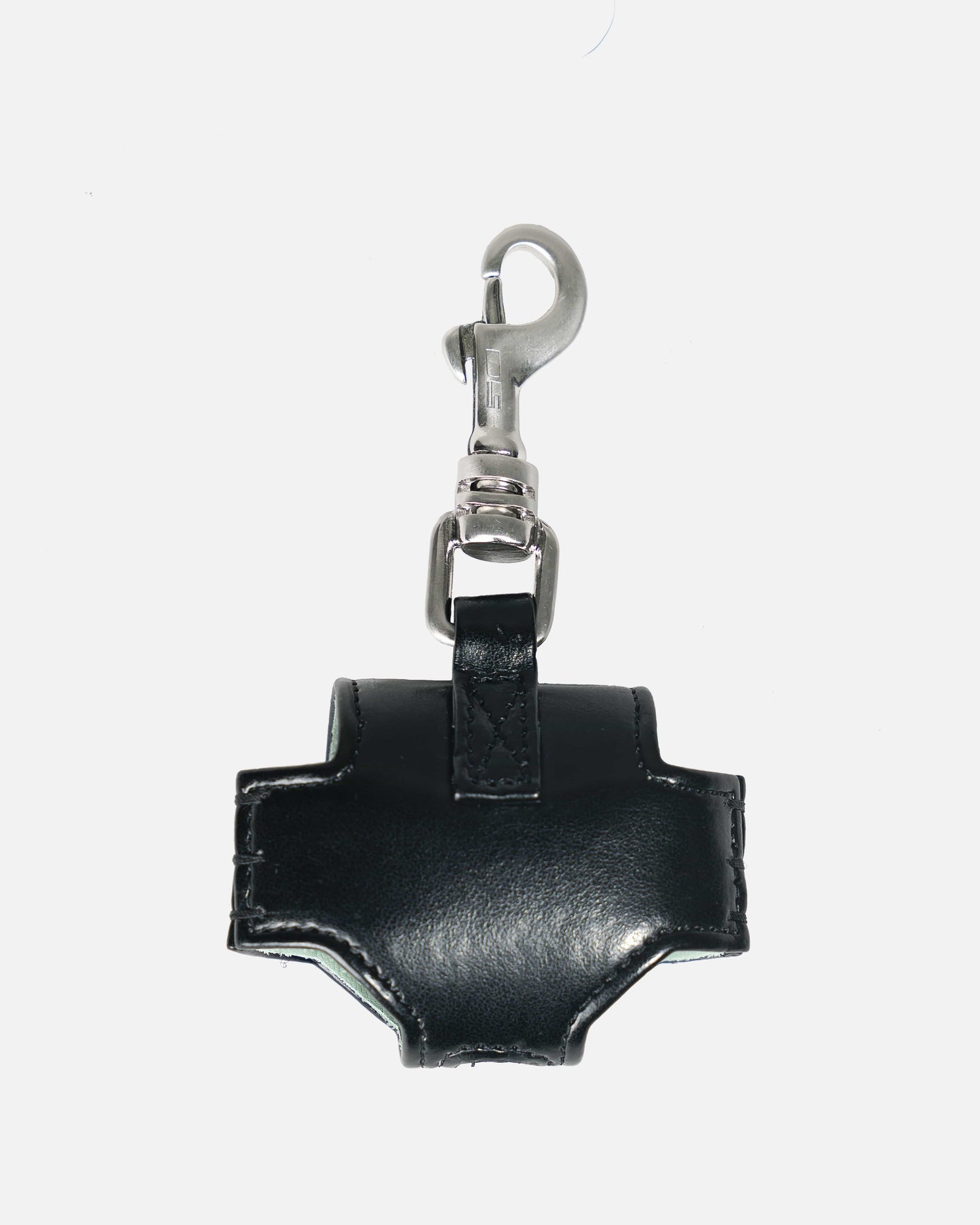 Rick Owens DRKSHDW Leather Goods Airpod Pro Holder in Black