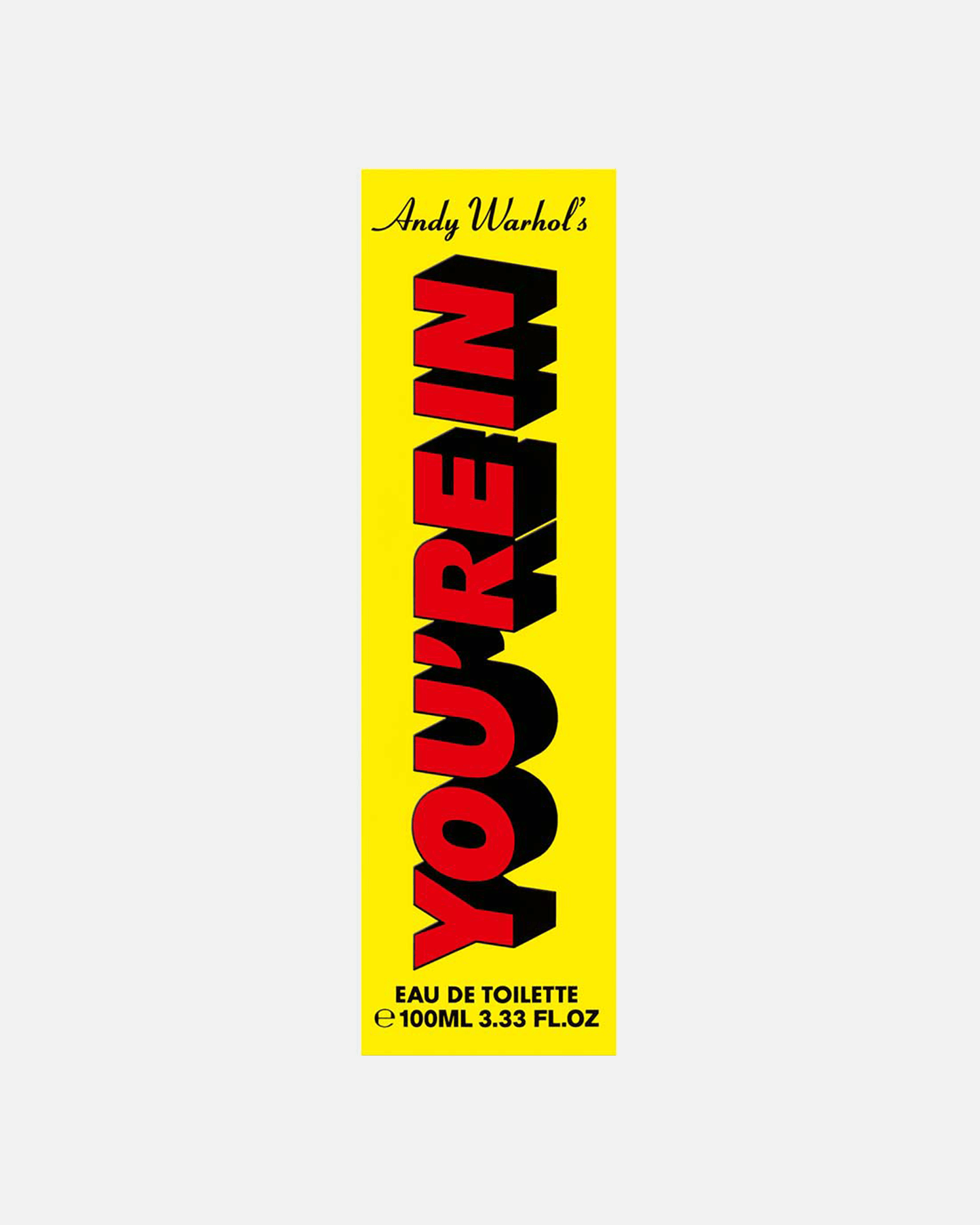 Comme des Garcons Parfums Apothecary 100 ml Andy Warhol's You're In 'World Famous' Eau de Toilette