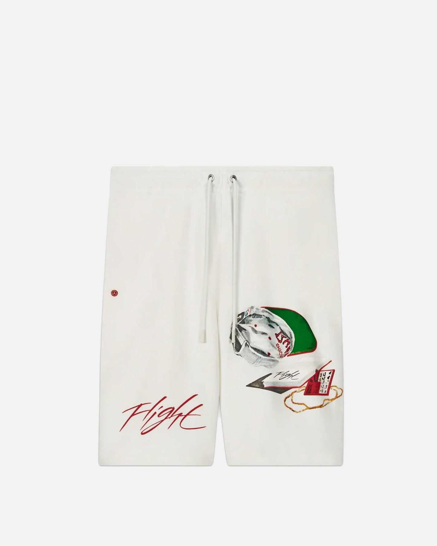 JORDAN Men's Shorts Artist Series by Jacob Rochester Shorts in White