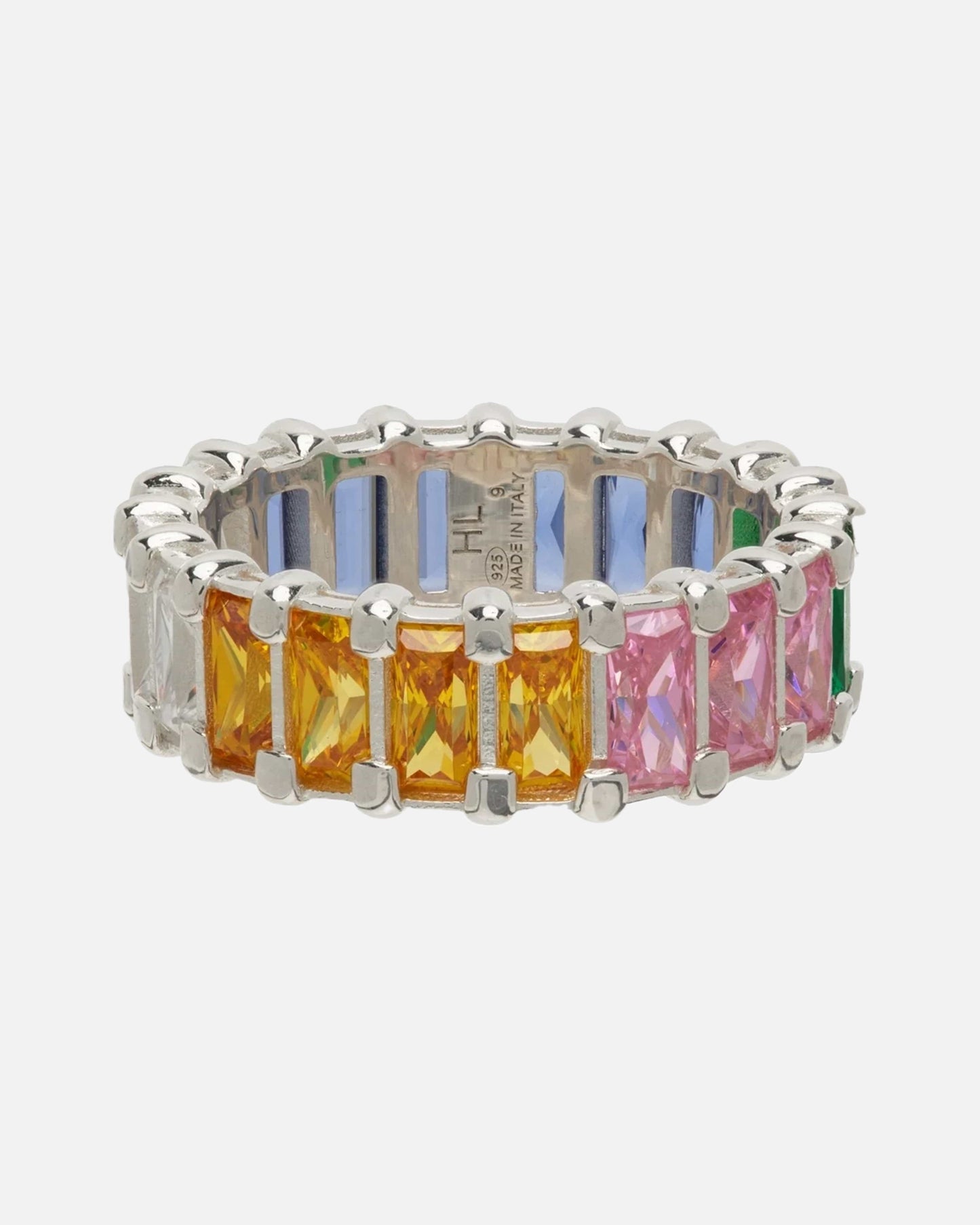 Hatton Labs Jewelry Baguette Eternity Ring