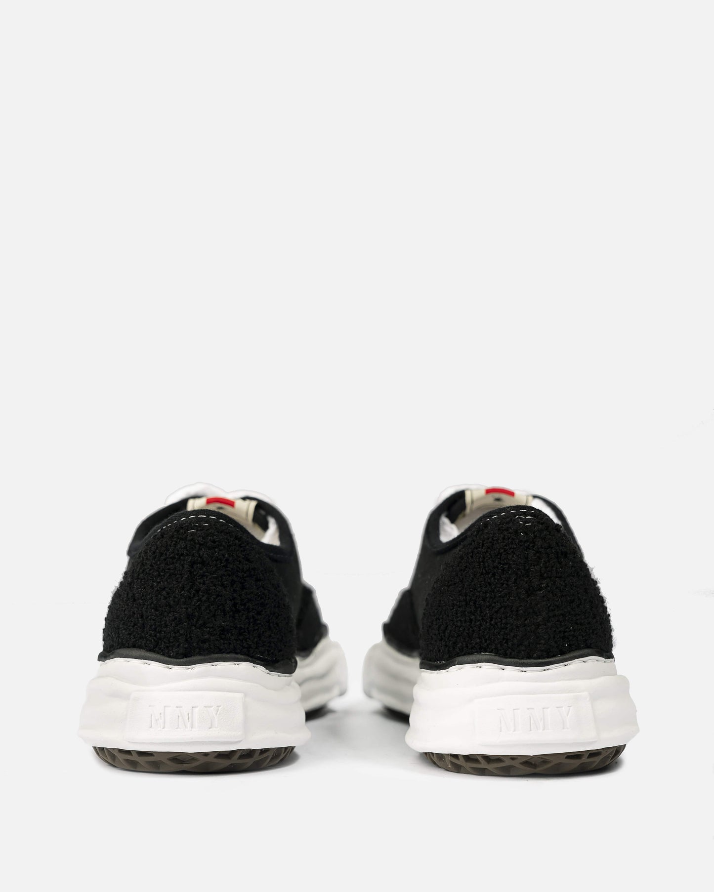 Maison Mihara Yasuhiro Men's Sneakers Baker Low in Black/White