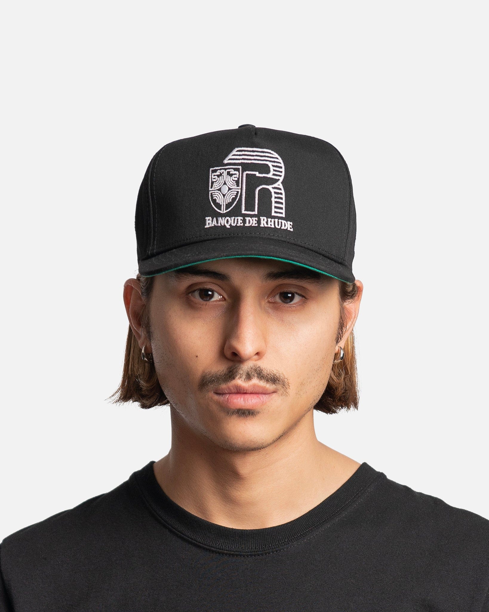 Banque De Rhude Hat In Black SVRN banque-de-rhude-hat-in-black-svrn